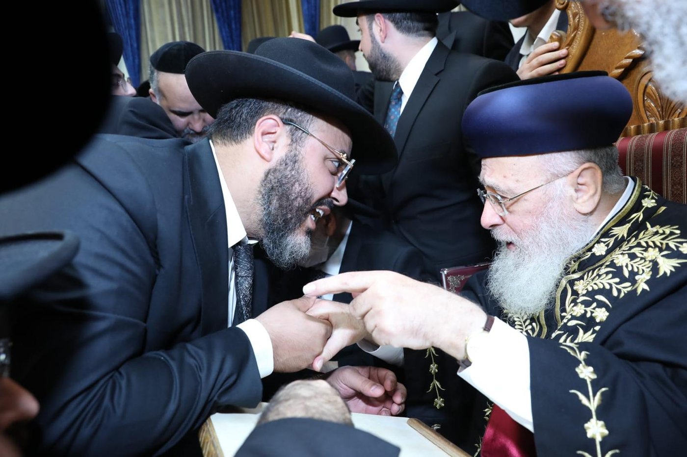 'הקבלת פני רבו' לראשל"צ הגר"י יוסף