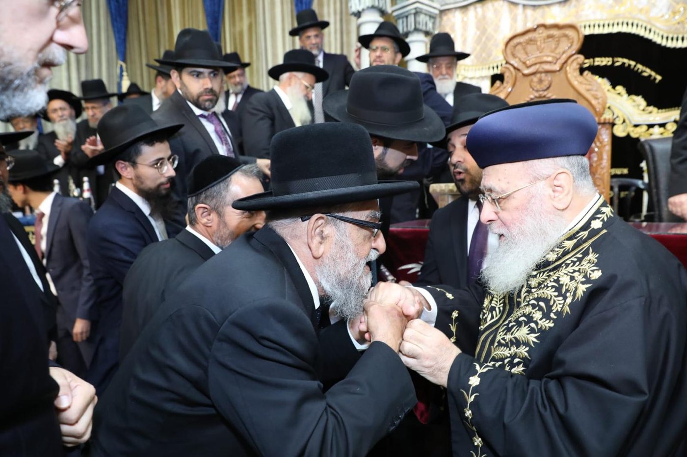 'הקבלת פני רבו' לראשל"צ הגר"י יוסף