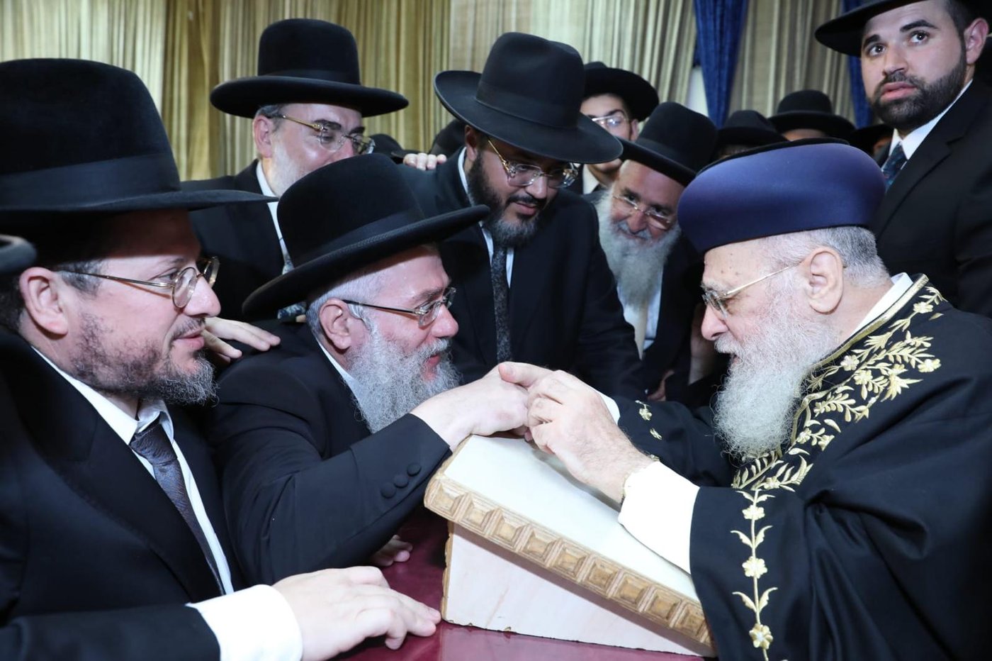 'הקבלת פני רבו' לראשל"צ הגר"י יוסף
