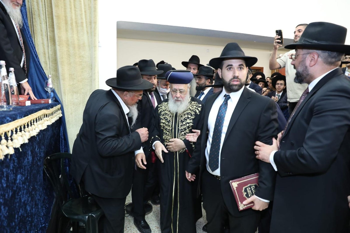 'הקבלת פני רבו' לראשל"צ הגר"י יוסף