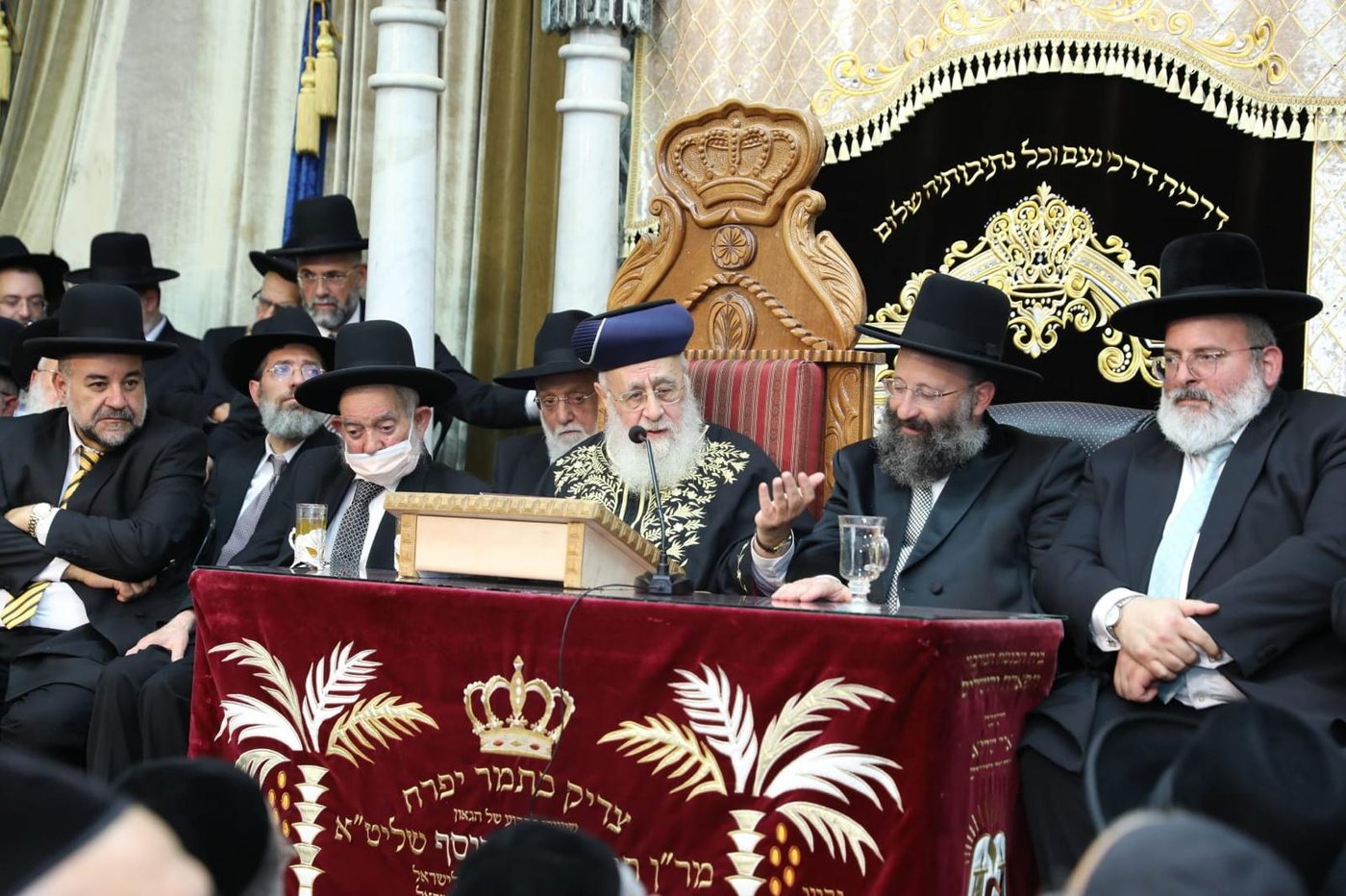 'הקבלת פני רבו' לראשל"צ הגר"י יוסף