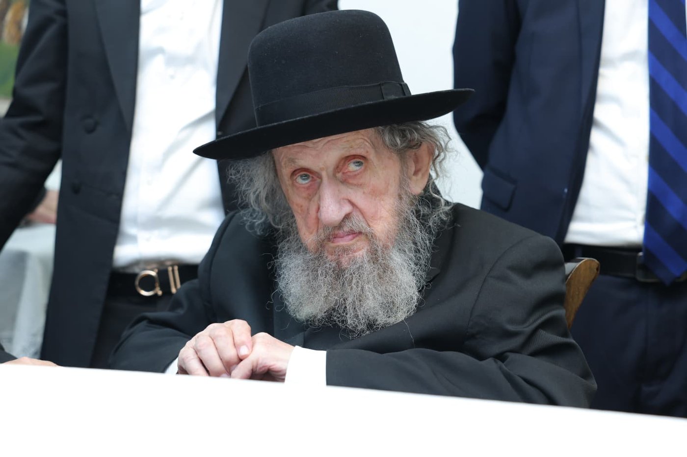 הגר"ד לנדו אצל הגר"מ גריינמן, סוכות תשפ"ו