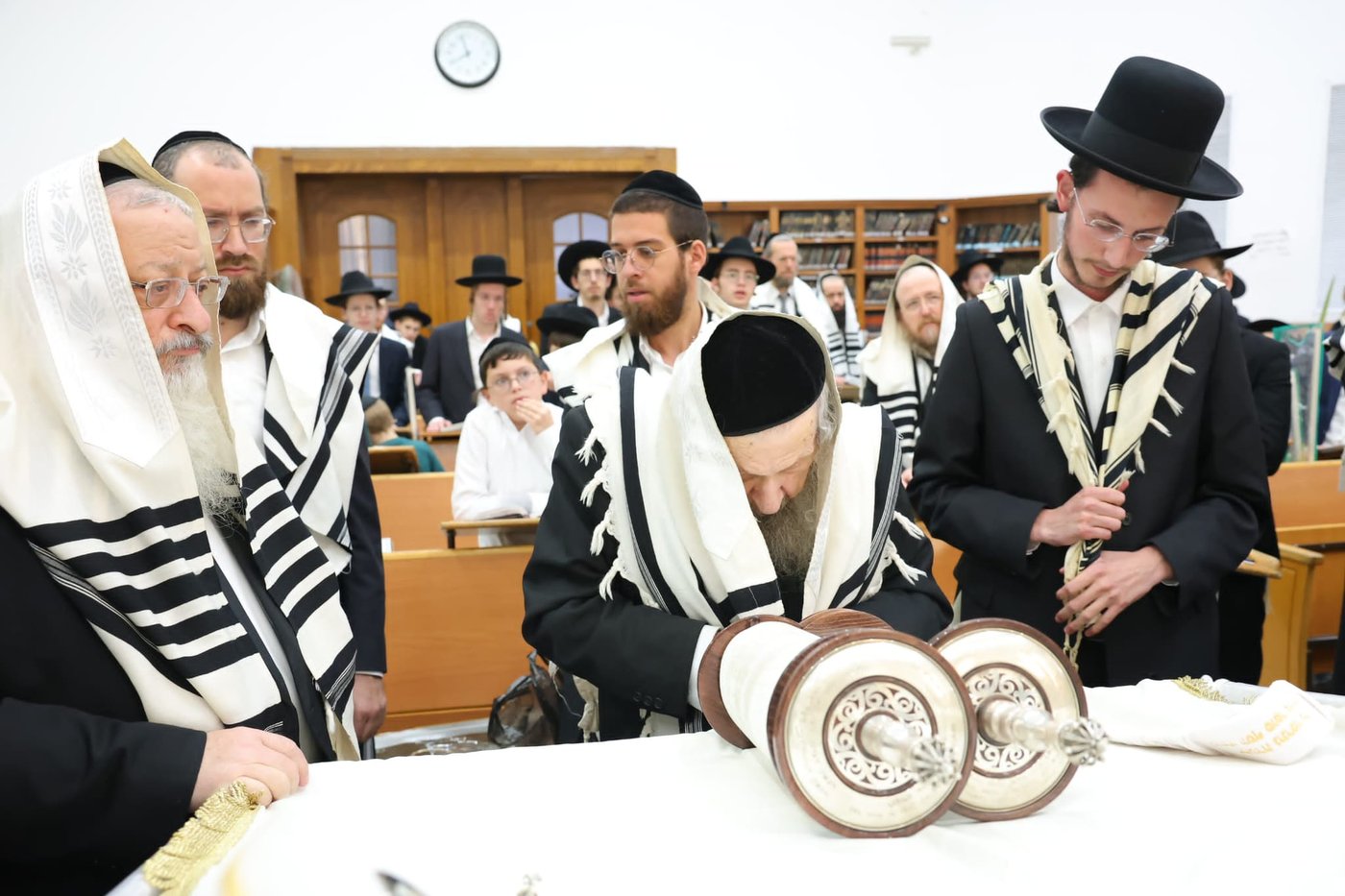 הושענא רבה אצל הגר"ד לנדו