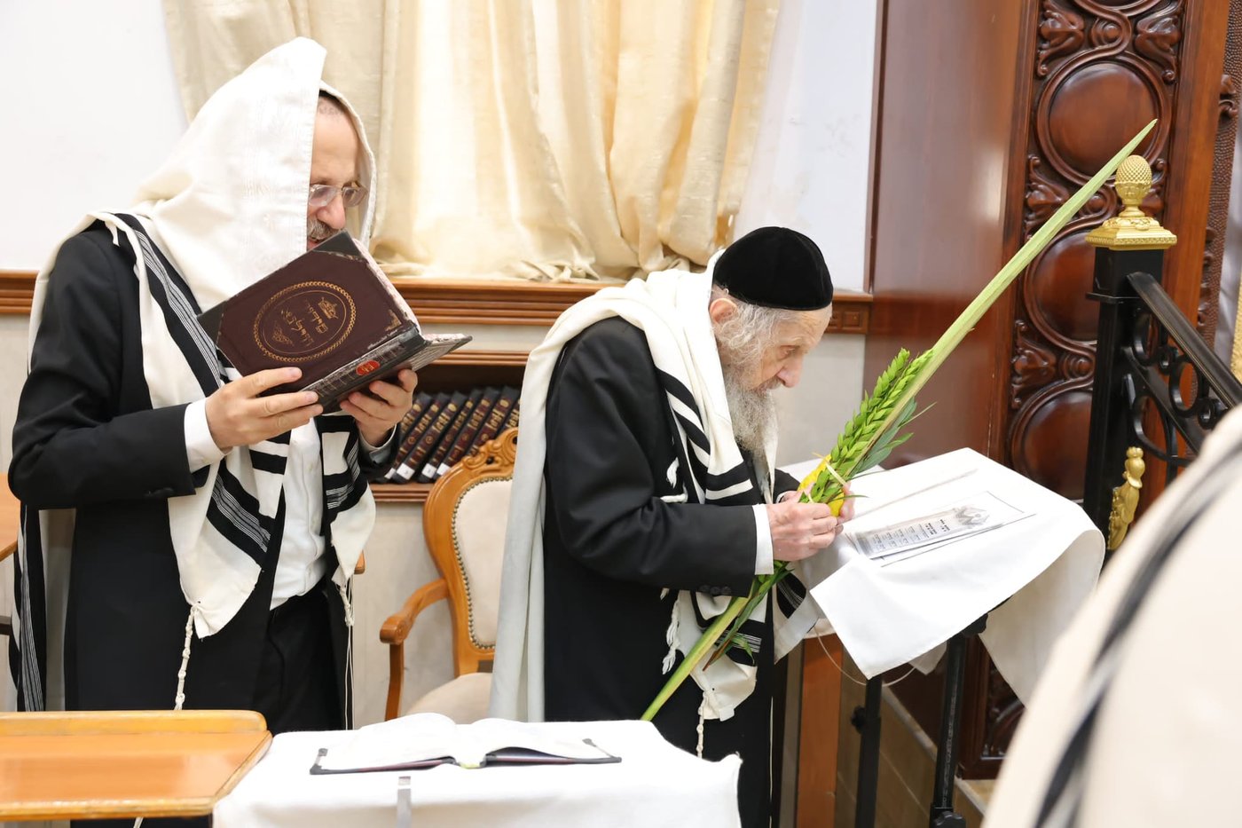 הושענא רבה אצל הגר"ד לנדו