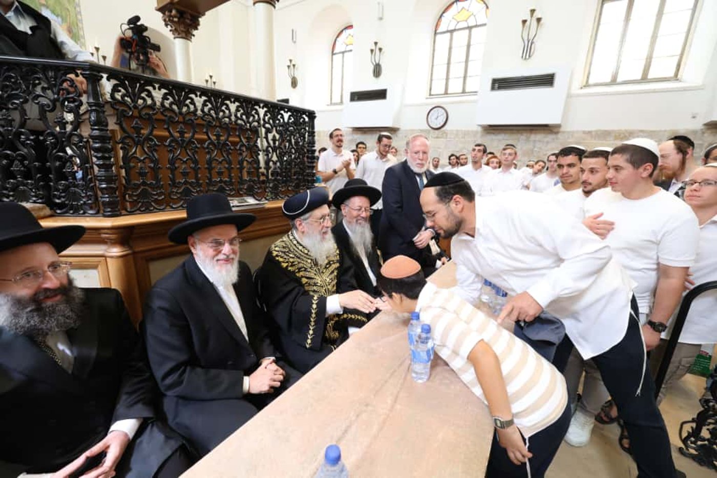 הקבלת פני רבו לרבני הציונות הדתית