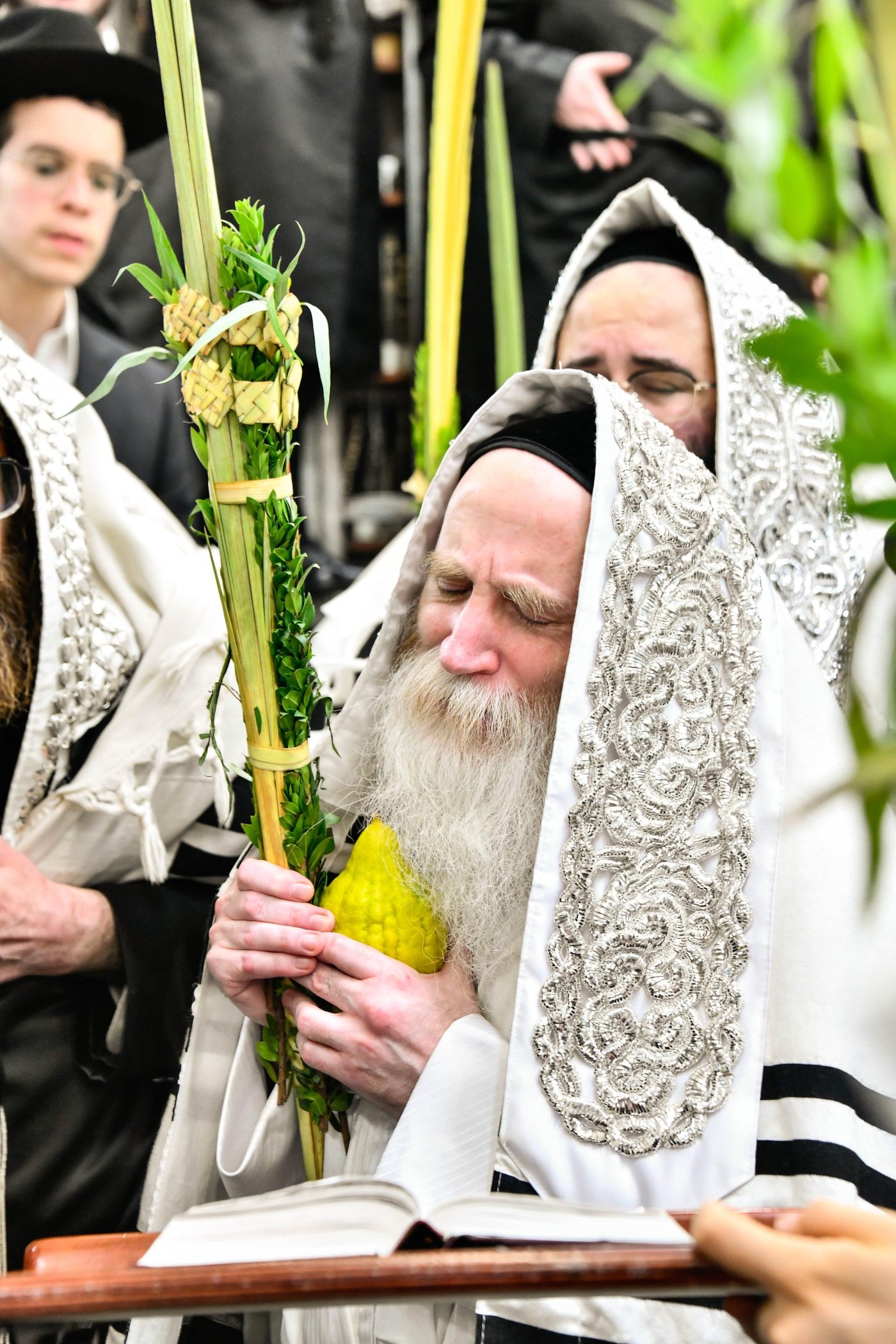 הושענא רבה אצל הגה"צ רבי יצחק מאיר מורגנשטרן