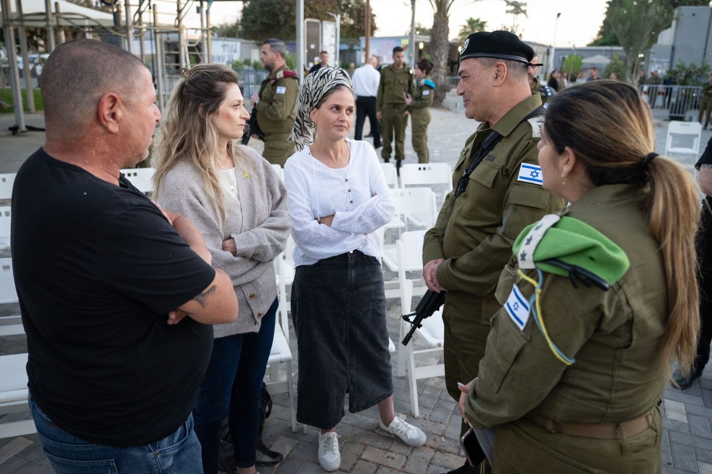פורום מטכ"ל במעמד זיכרון במחנה נחל עוז: "מיישירים את מבטינו אל מול הכישלון"