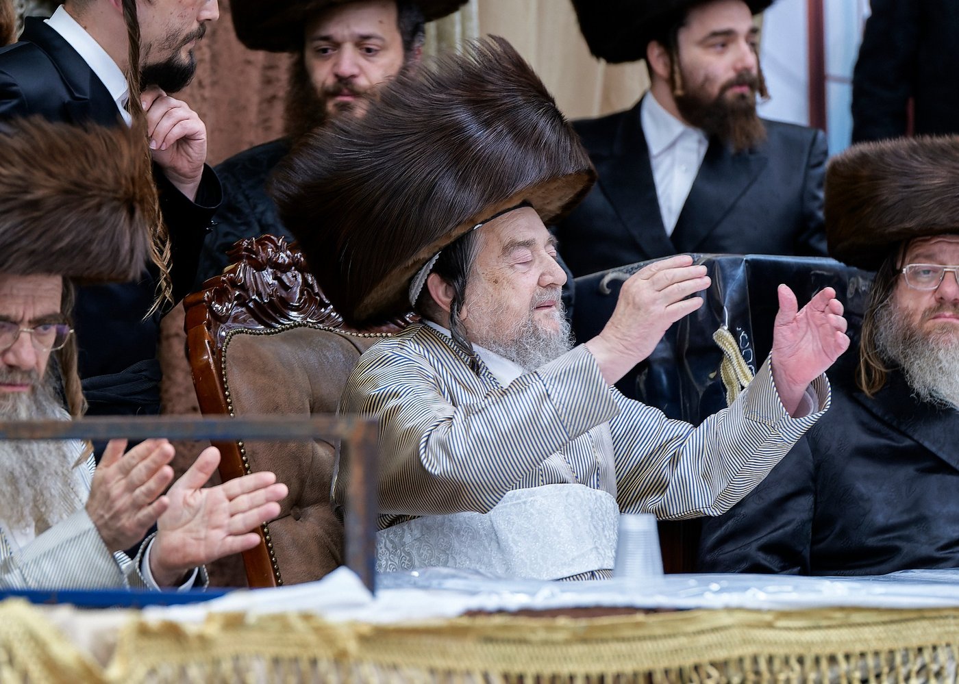 הקפות שניות אצל הגה"צ רבי יעקב מאיר שכטר