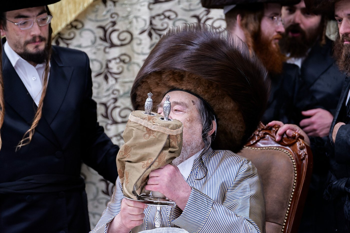 הקפות שניות אצל הגה"צ רבי יעקב מאיר שכטר