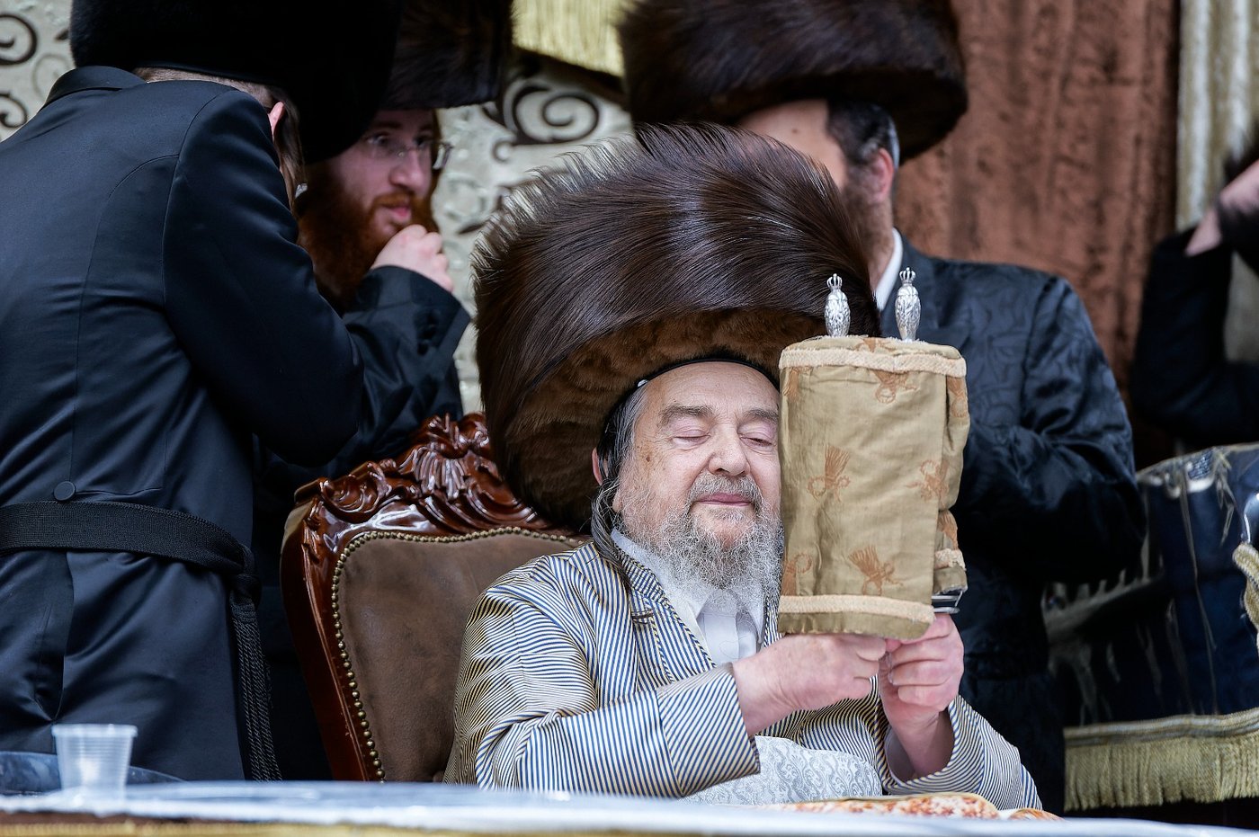 הקפות שניות אצל הגה"צ רבי יעקב מאיר שכטר