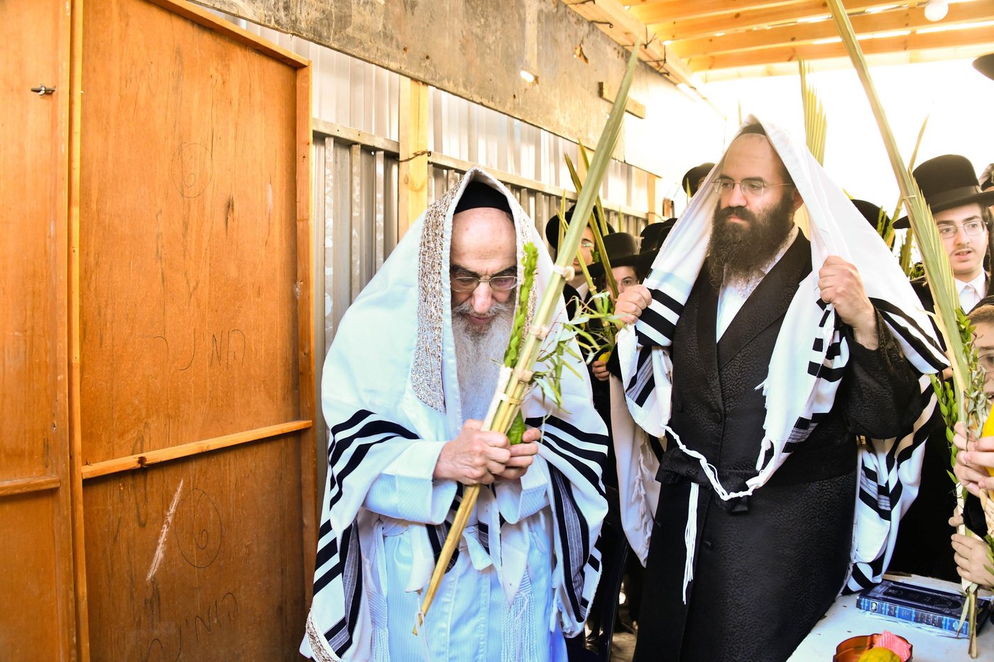 הושענא רבה בחצה"ק אלכסנדר