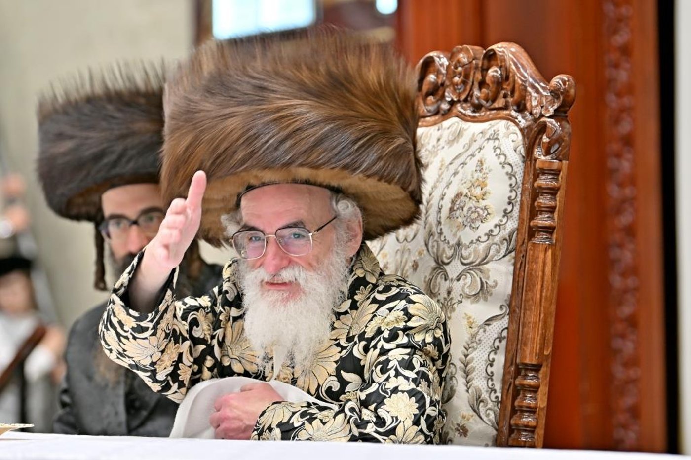 חג הסוכות בחצה"ק ויזניץ