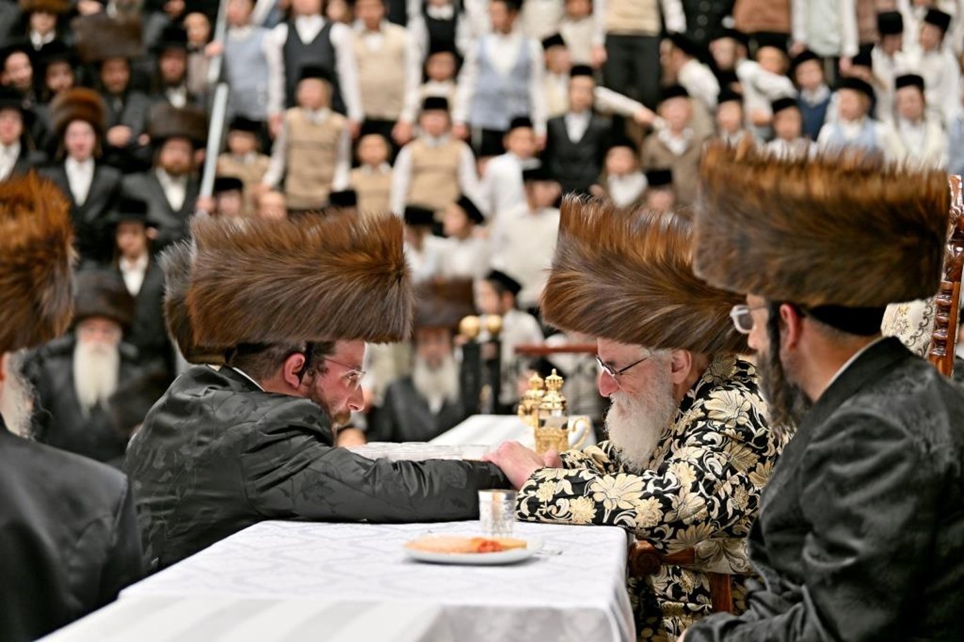 חג הסוכות בחצה"ק ויזניץ