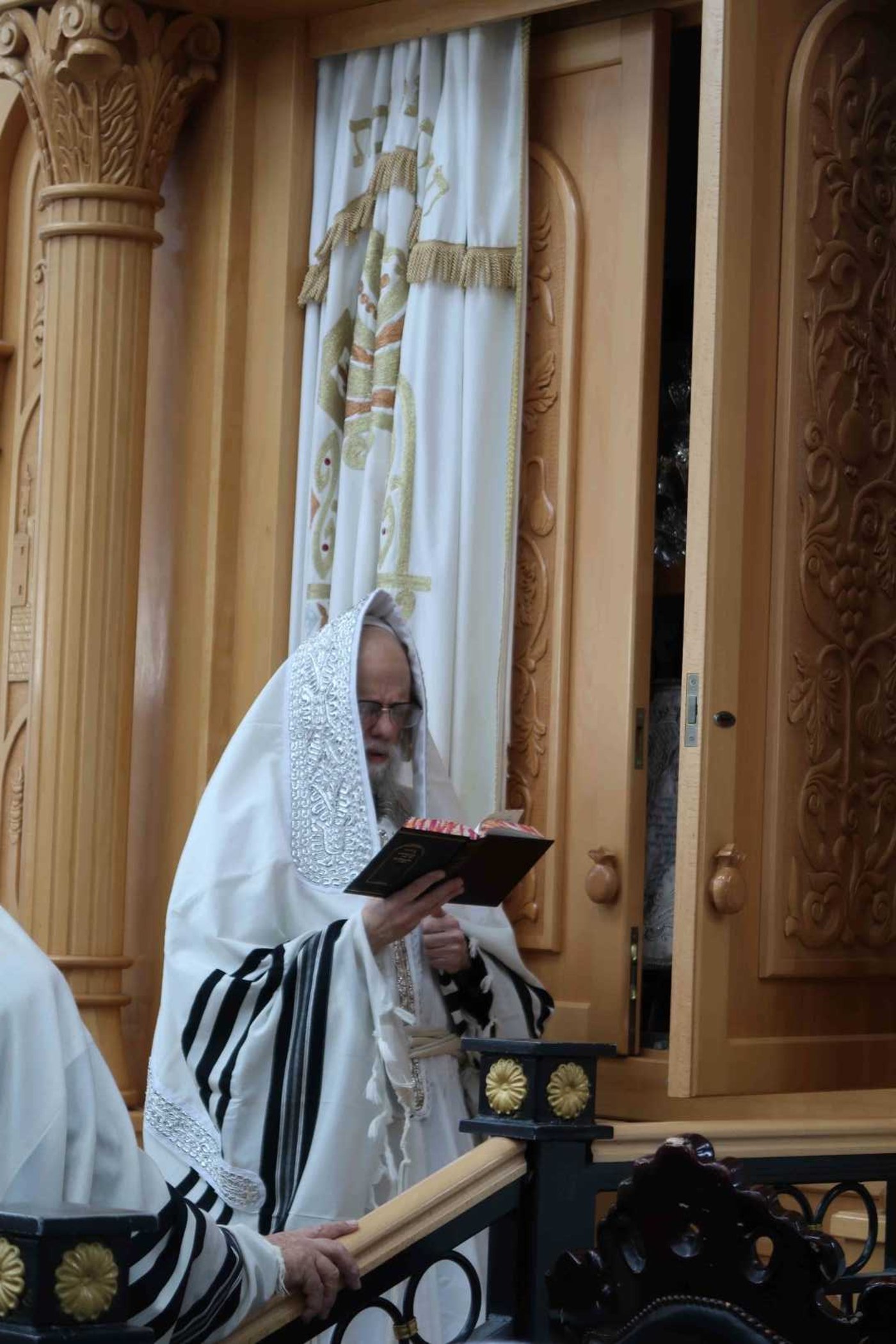 הושענא רבה בחצה"ק סערט ויז'ניץ