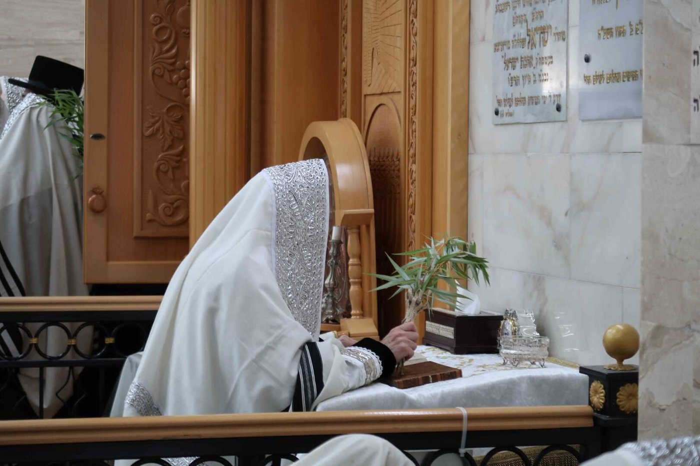 הושענא רבה בחצה"ק סערט ויז'ניץ