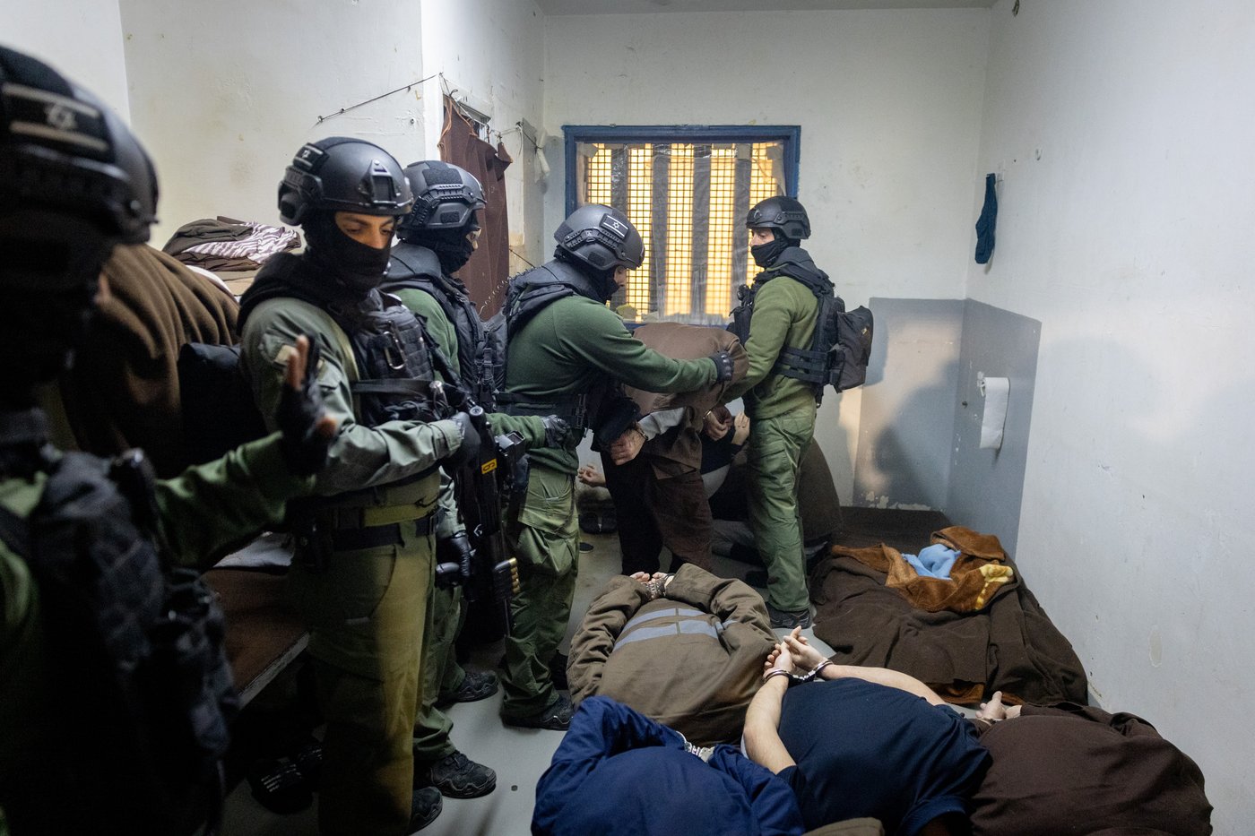 האסירים הביטחוניים בכלא קציעות
