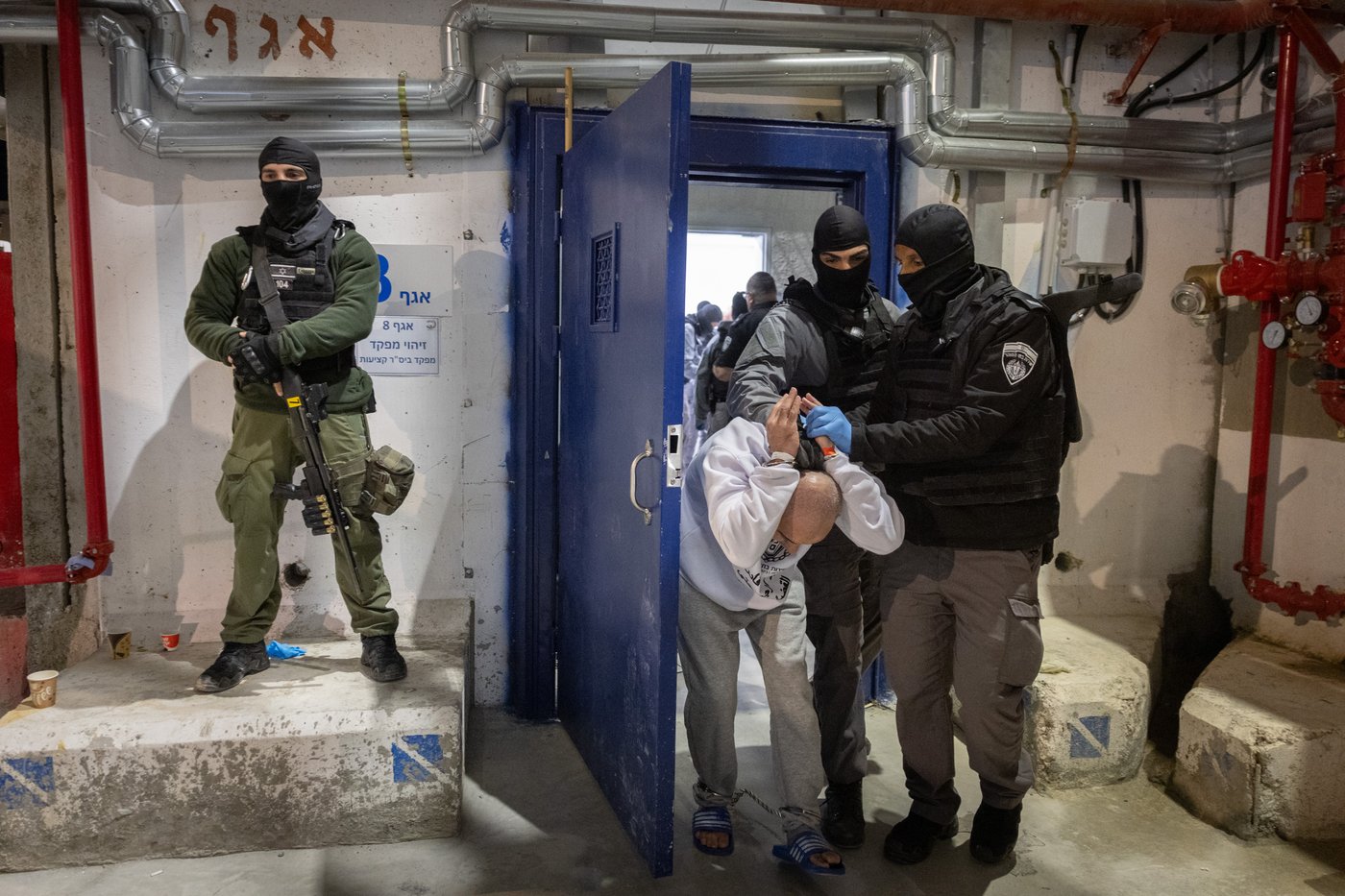 האסירים הביטחוניים בכלא קציעות