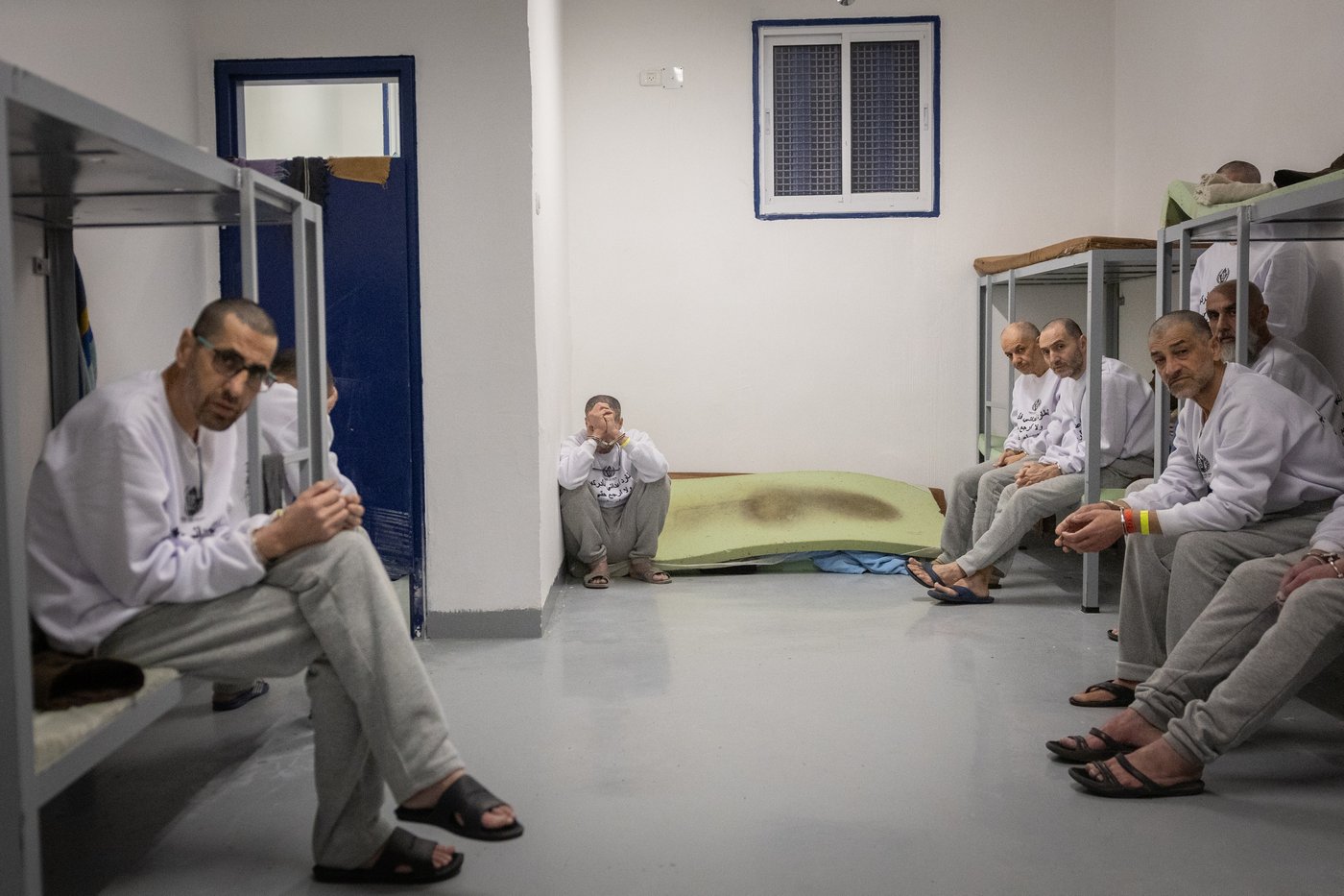 האסירים הביטחוניים בכלא קציעות