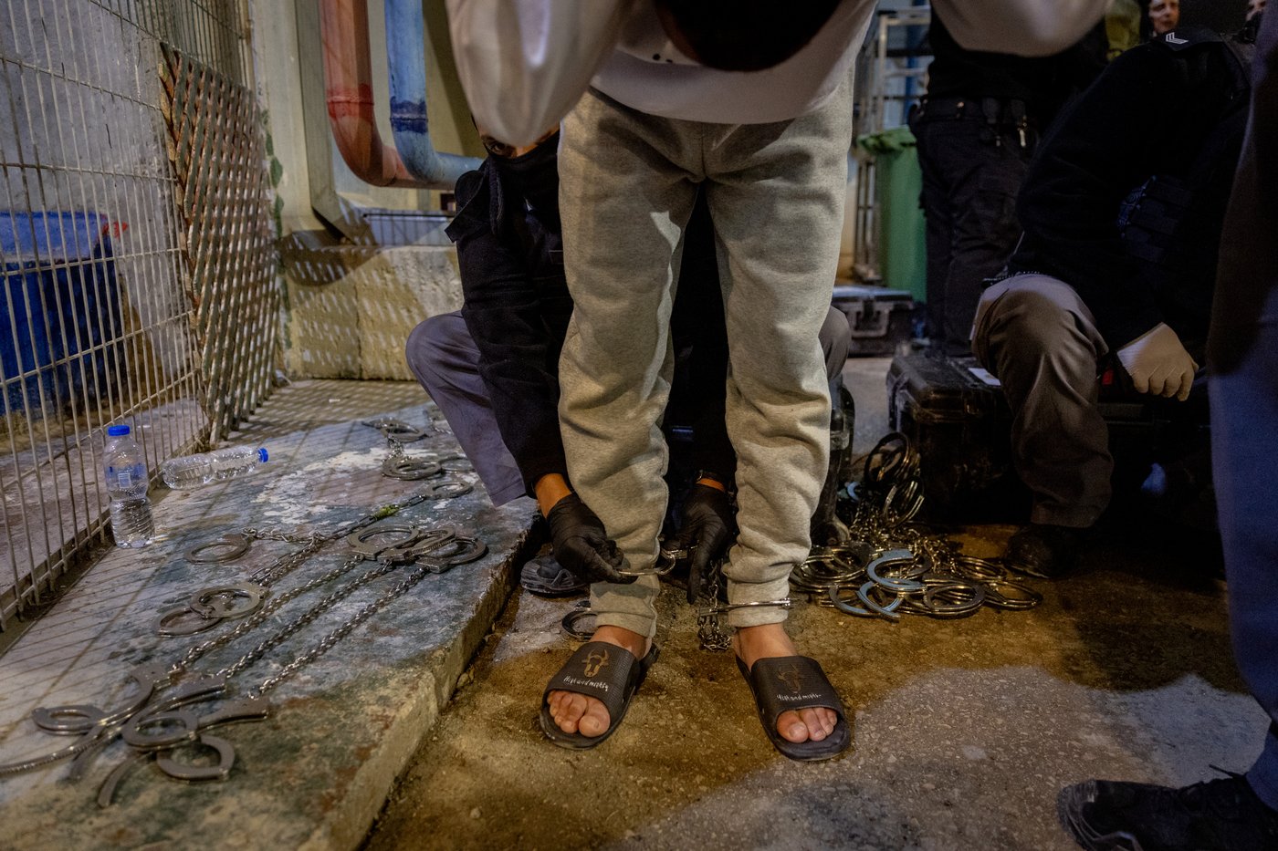 האסירים הביטחוניים בכלא קציעות