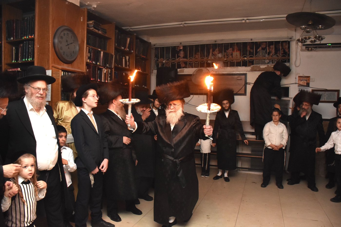 שמחת בית השואבה אצל הרה"צ רבי חיים יוסף בידרמן