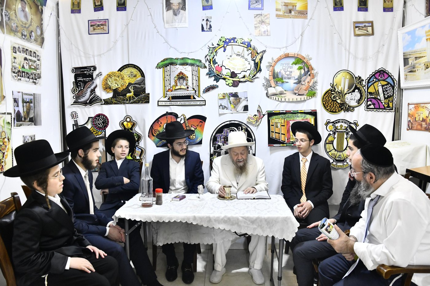 חג הסוכות אצל המקובל הגאון רבי דוד בצרי