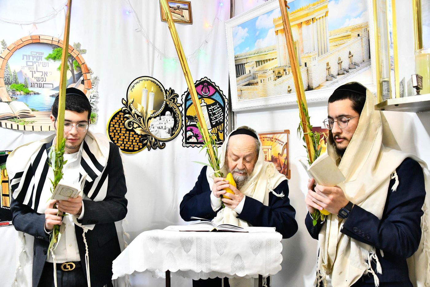 הושענא רבה אצל המקובל הגה"צ רבי דוד בצרי