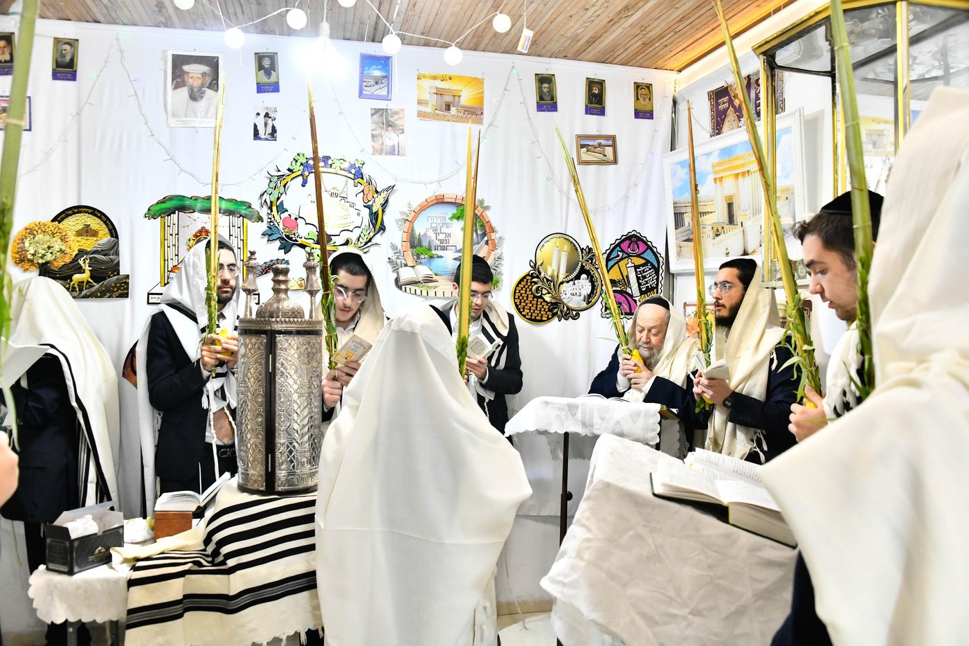 הושענא רבה אצל המקובל הגה"צ רבי דוד בצרי