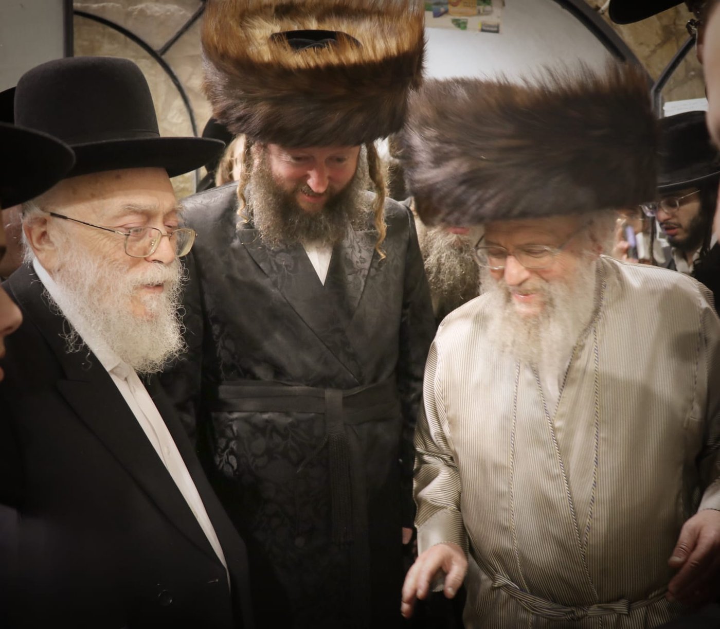 הגרב''ד אלישיב בביקור היסטורי בצפת ובמירון