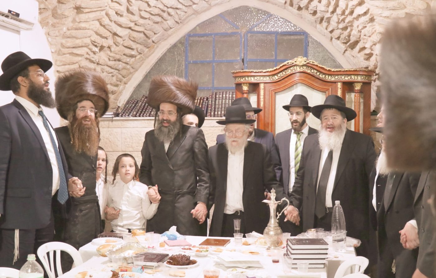 הגרב''ד אלישיב בביקור היסטורי בצפת ובמירון