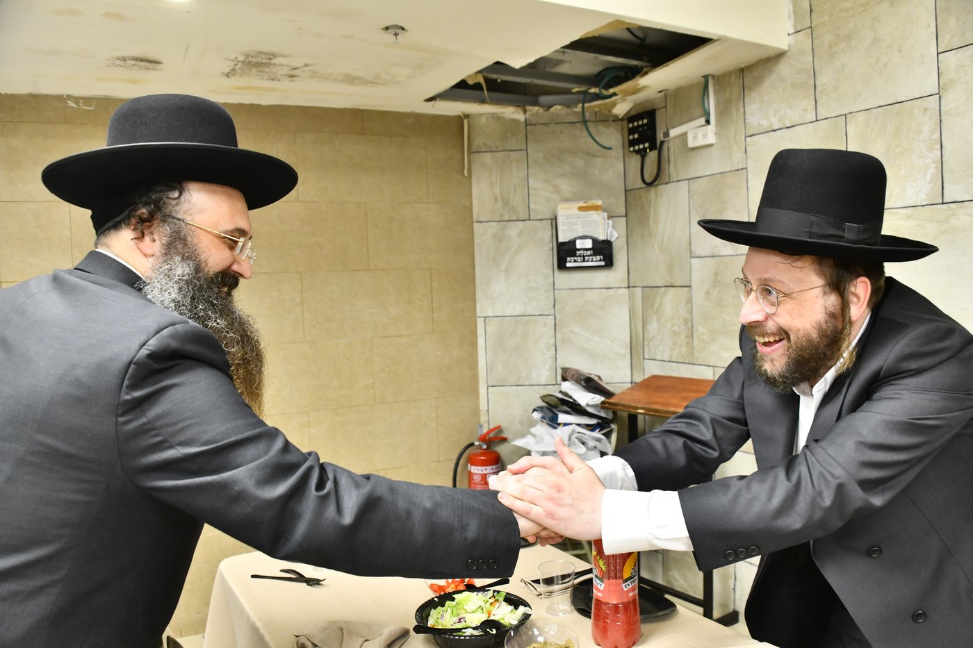 שמחת בר המצווה לבנו של גדליה סילמן, נכד הראב"ד הגר"י סילמן 