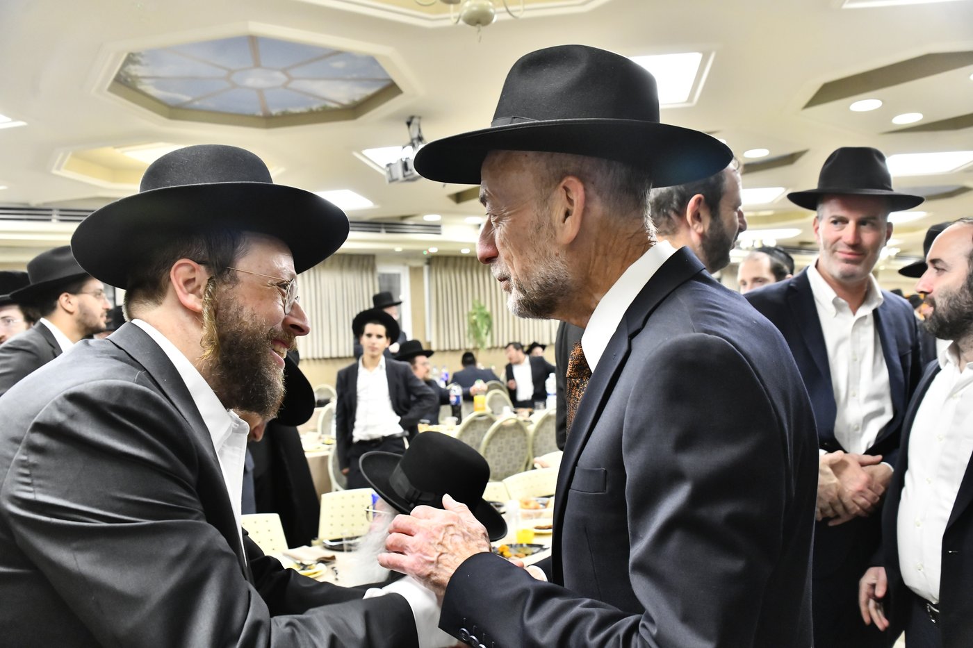 שמחת בר המצווה לבנו של גדליה סילמן, נכד הראב"ד הגר"י סילמן 