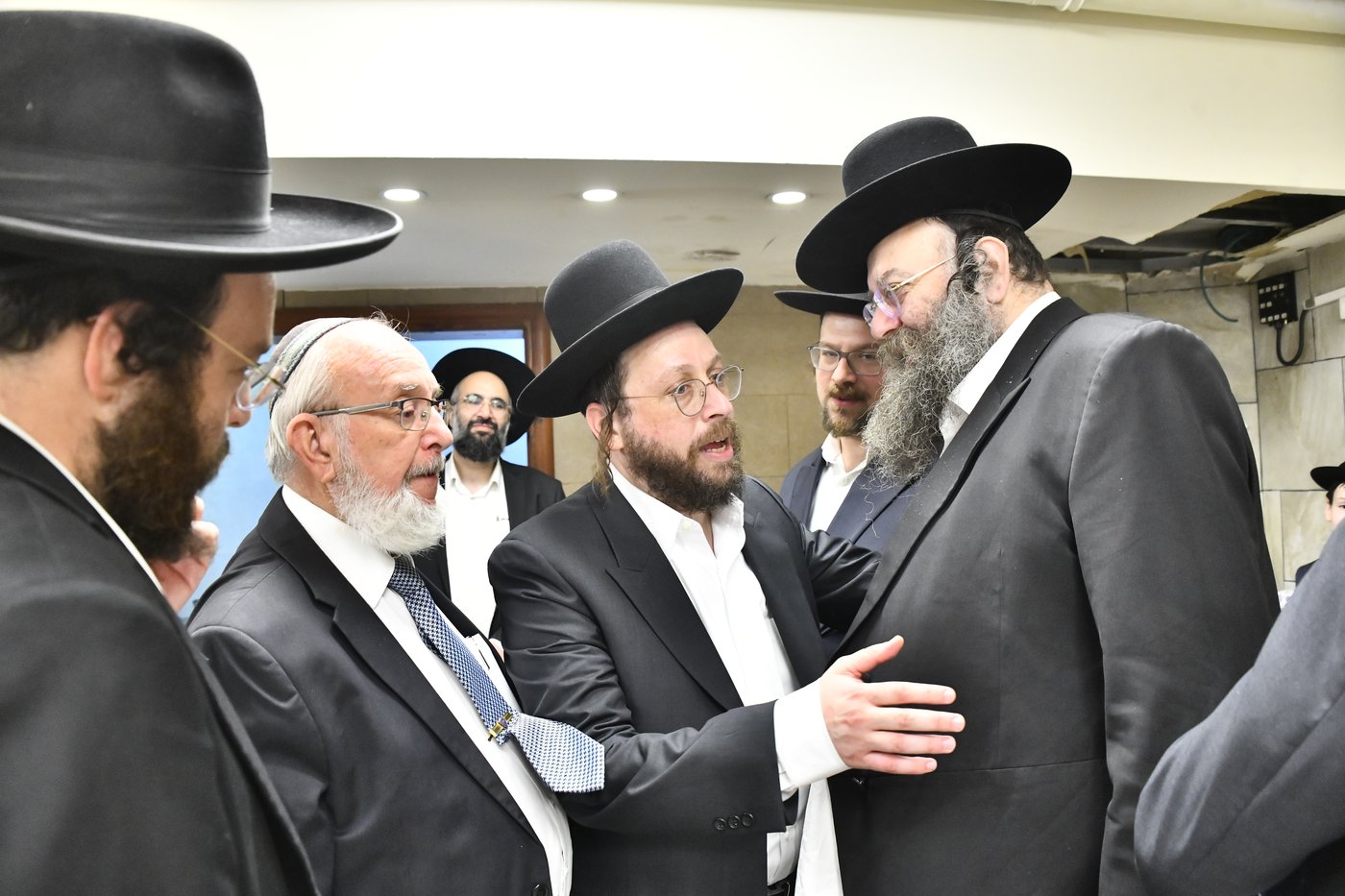 שמחת בר המצווה לבנו של גדליה סילמן, נכד הראב"ד הגר"י סילמן 