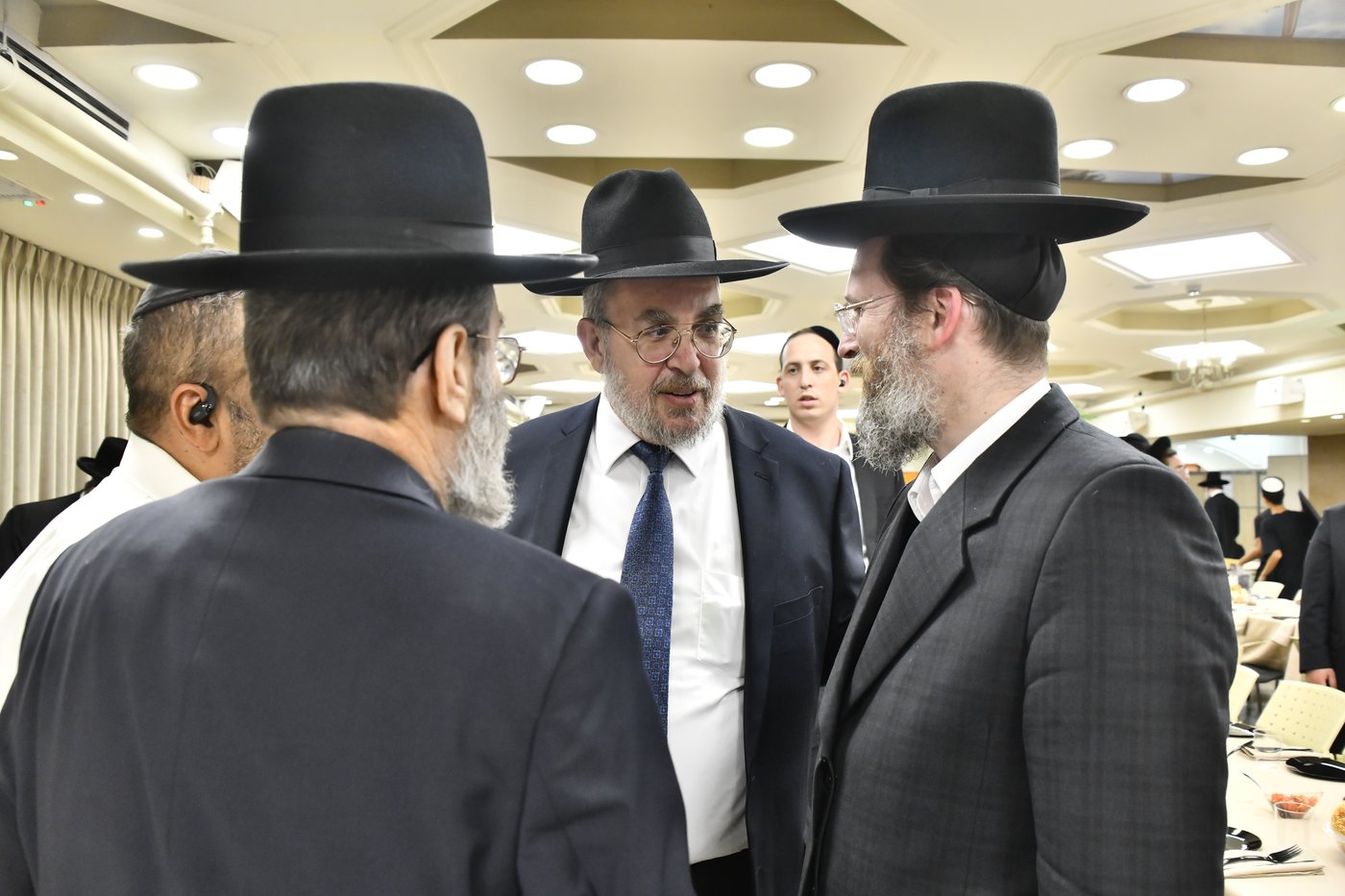 שמחת בר המצווה לבנו של גדליה סילמן, נכד הראב"ד הגר"י סילמן 