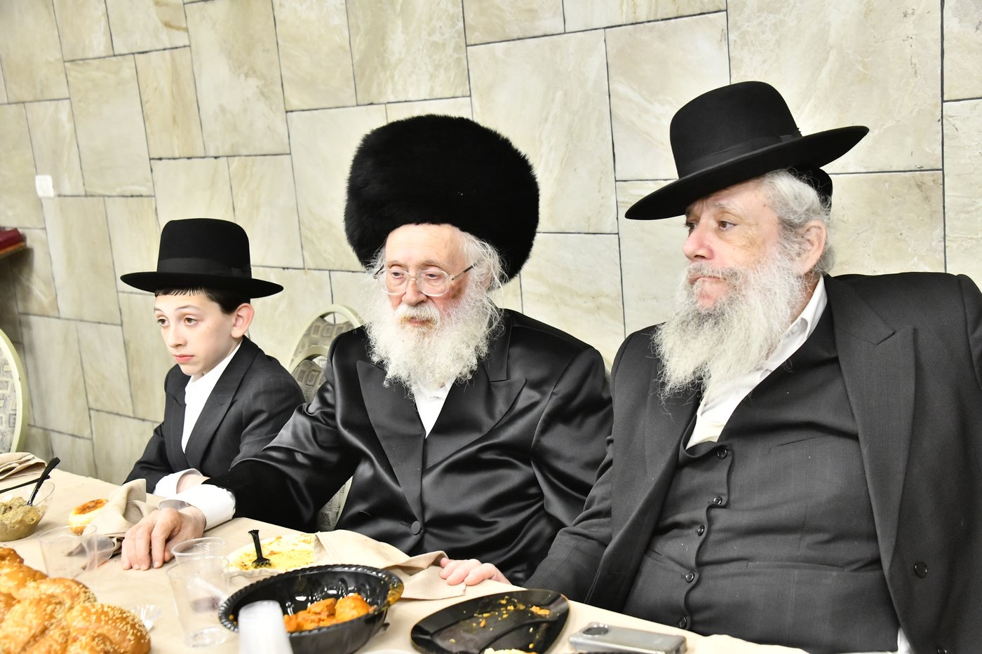 שמחת בר המצווה לבנו של גדליה סילמן, נכד הראב"ד הגר"י סילמן 