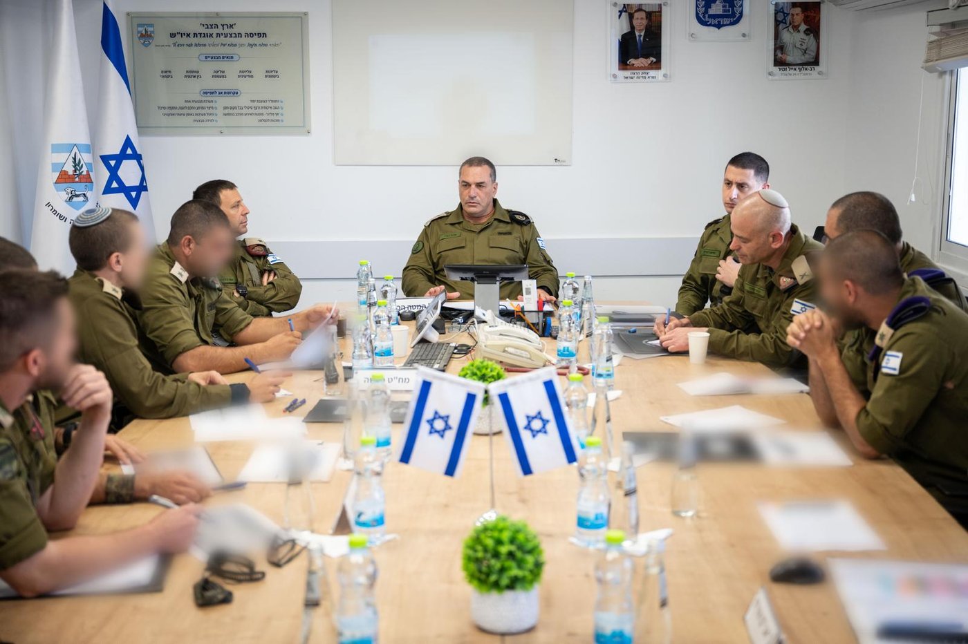 הרמטכ"ל בסיור בפיקוד מרכז