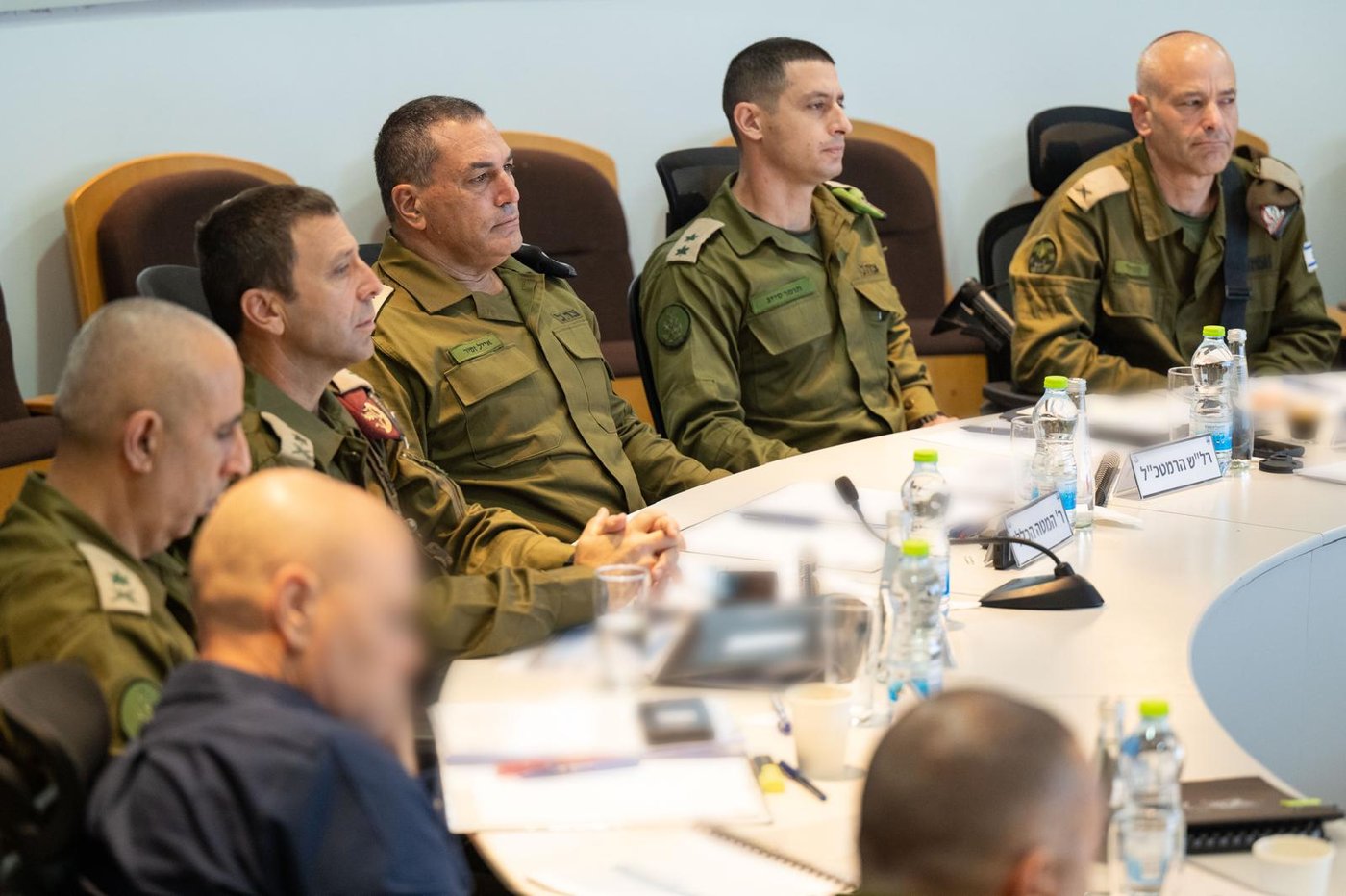 הרמטכ"ל בסיור בפיקוד מרכז