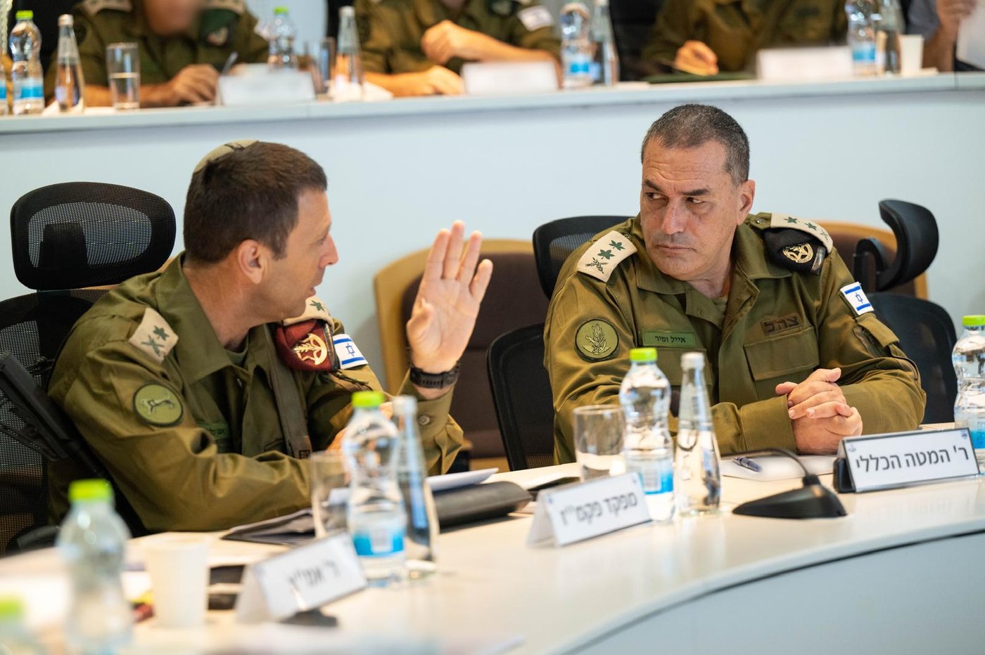 הרמטכ"ל בסיור בפיקוד מרכז