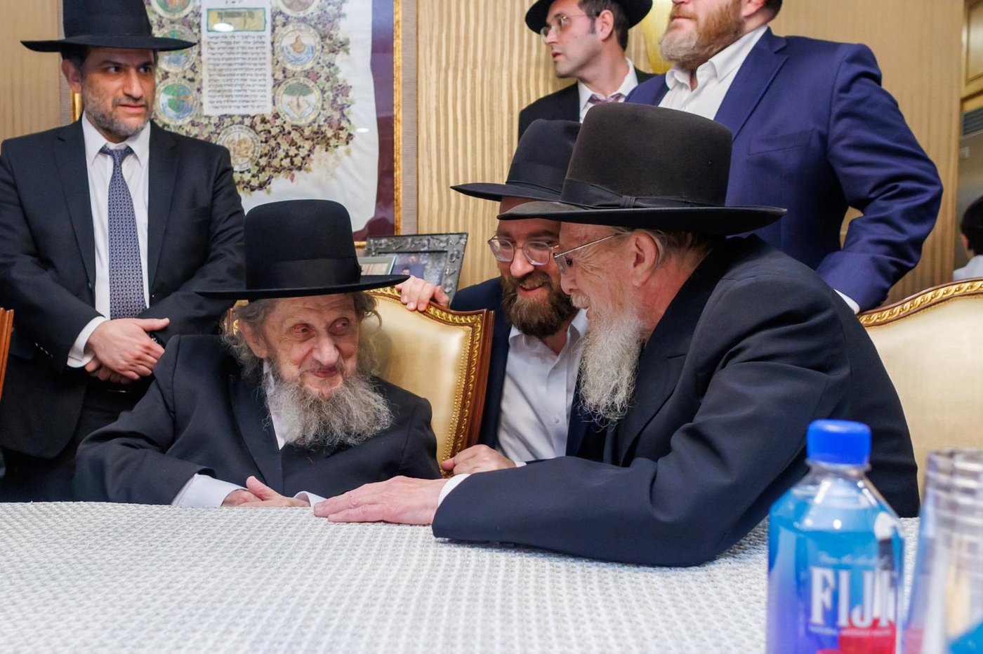 היום הראשון למסע הגר"ד לנדו בארצות הברית