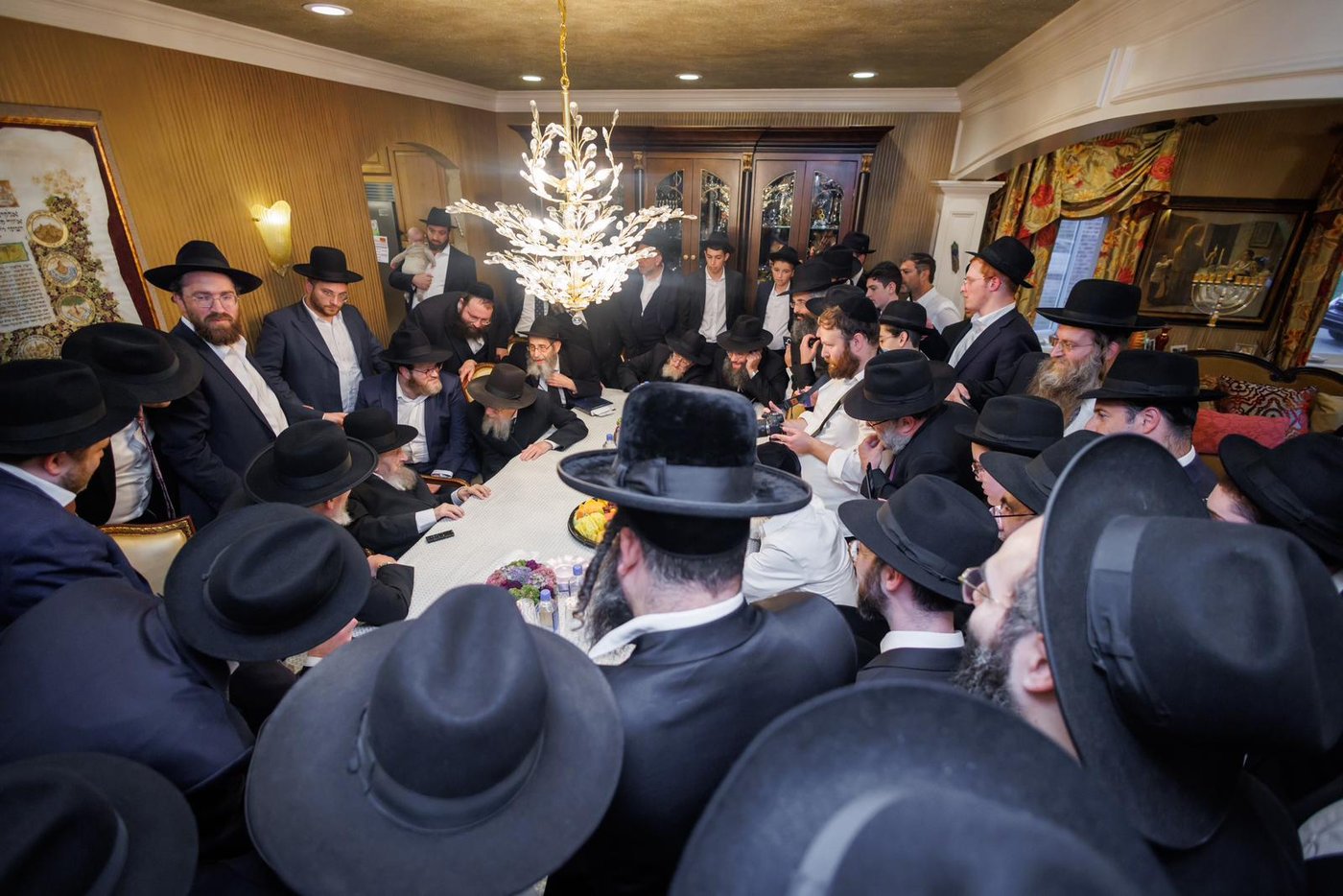 היום הראשון למסע הגר"ד לנדו בארצות הברית