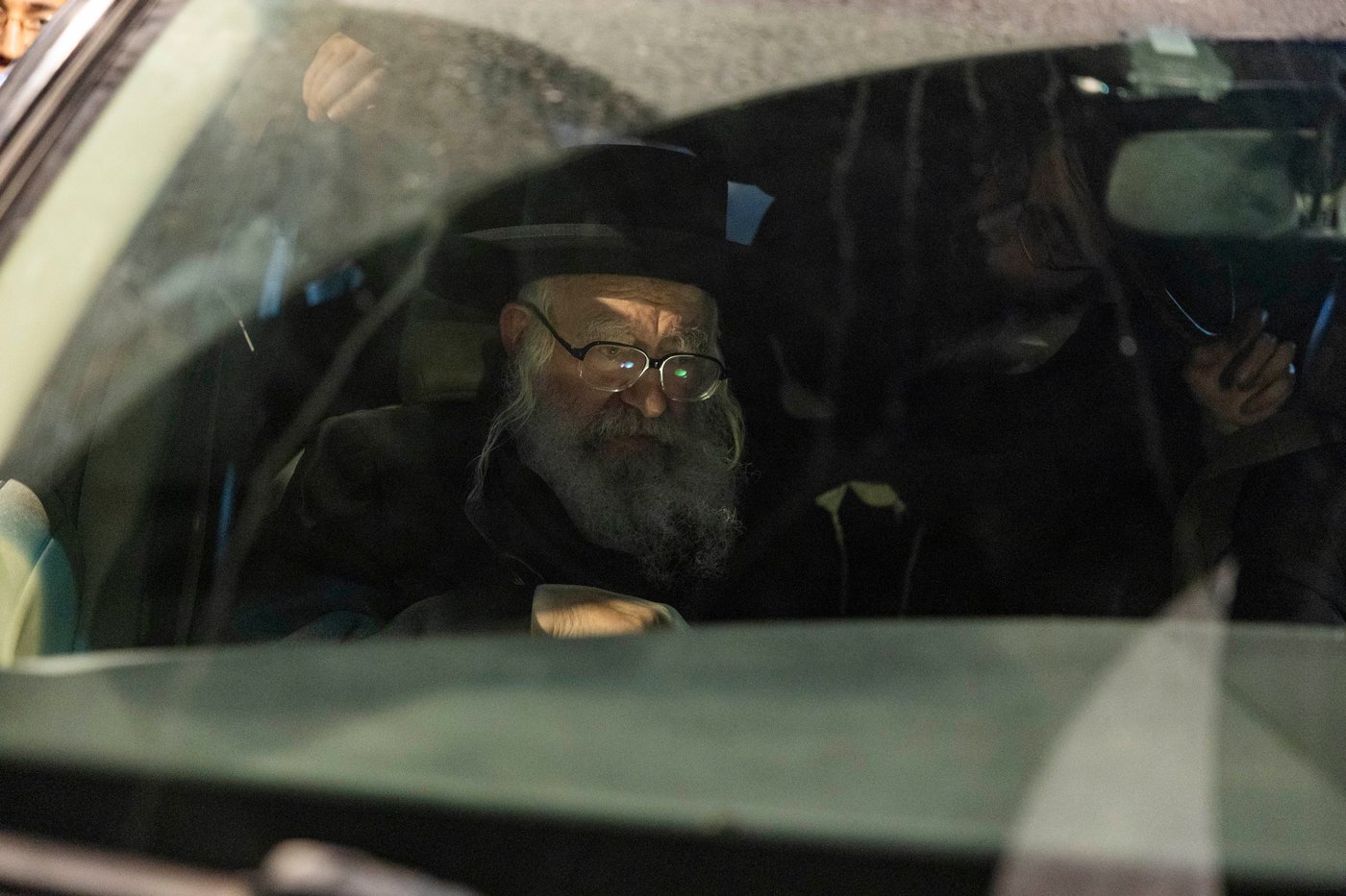 מחאה נגד גזירת הגיוס בראשות האדמו"ר ממשכנות הרועים