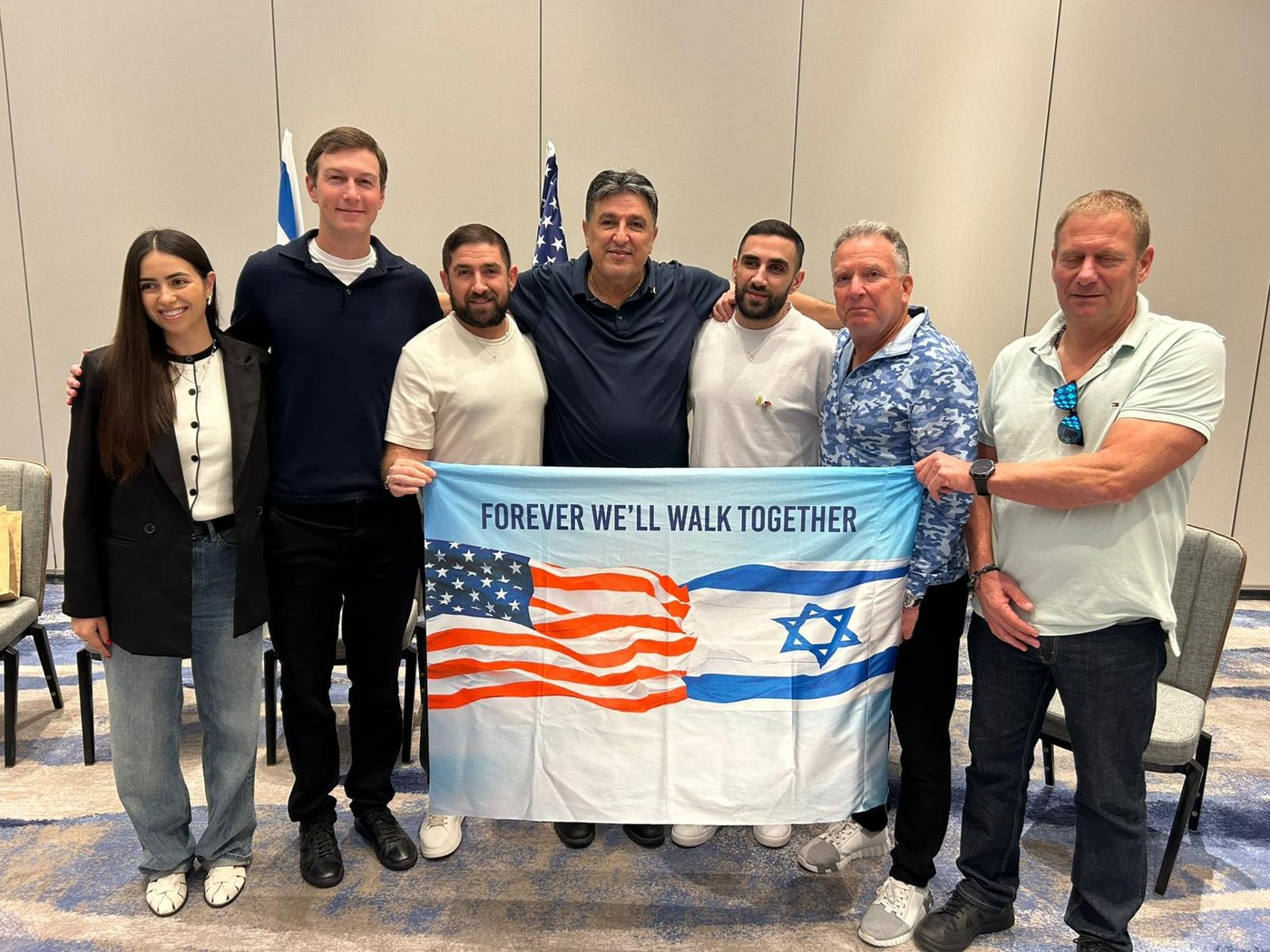 שורדי שבי נפגשו עם וויטקוף וקושנר: "לא לוותר עד שיוחזרו כל החטופים"