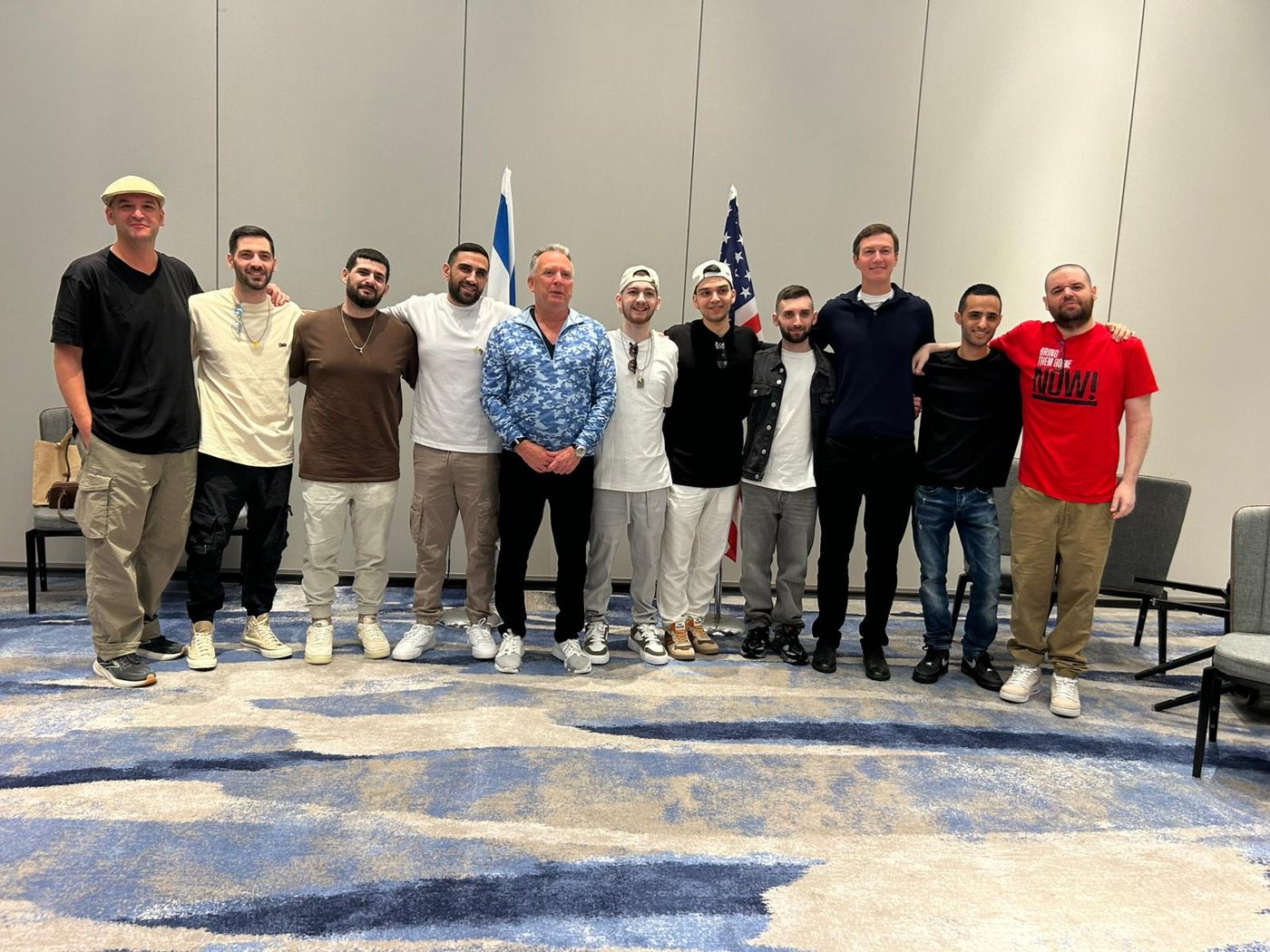 שורדי שבי נפגשו עם וויטקוף וקושנר: "לא לוותר עד שיוחזרו כל החטופים"