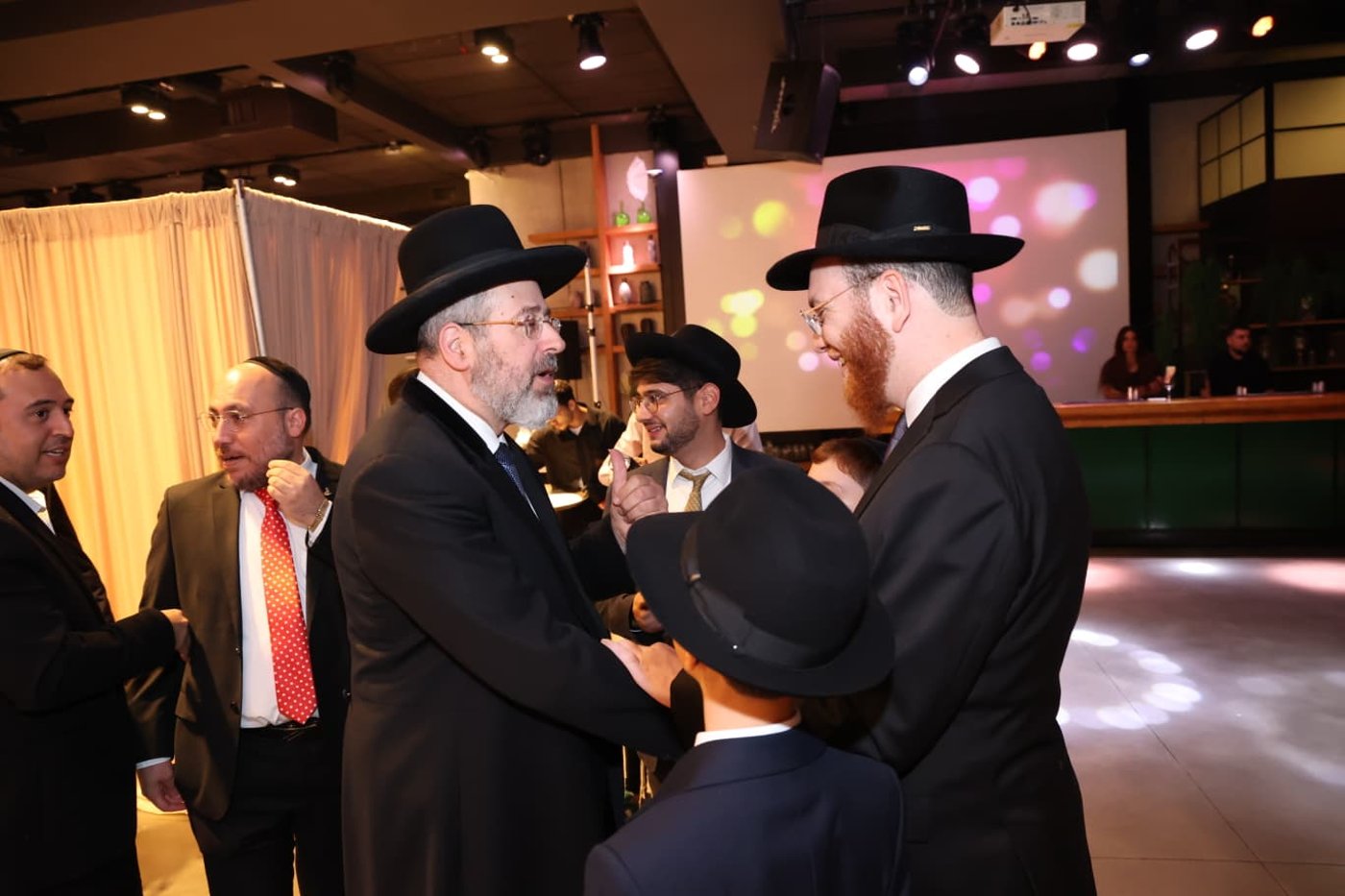 שמחת בר המצווה לבן הגר"י סיני