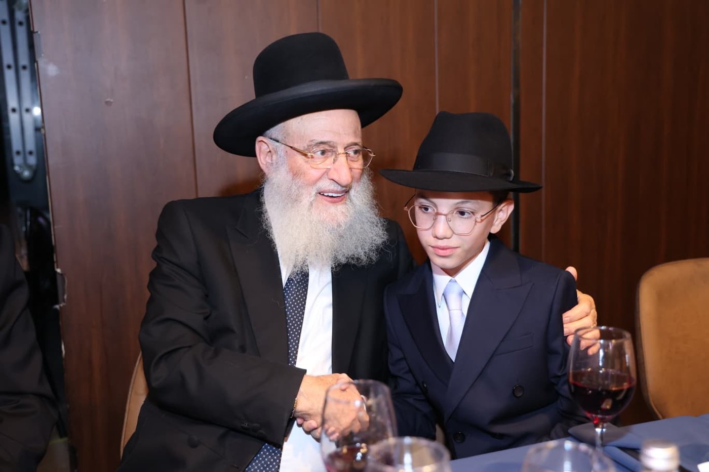 שמחת בר המצווה לבן הגר"י סיני