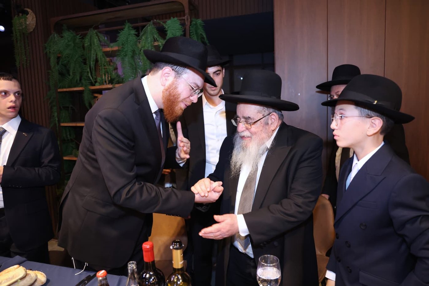 שמחת בר המצווה לבן הגר"י סיני