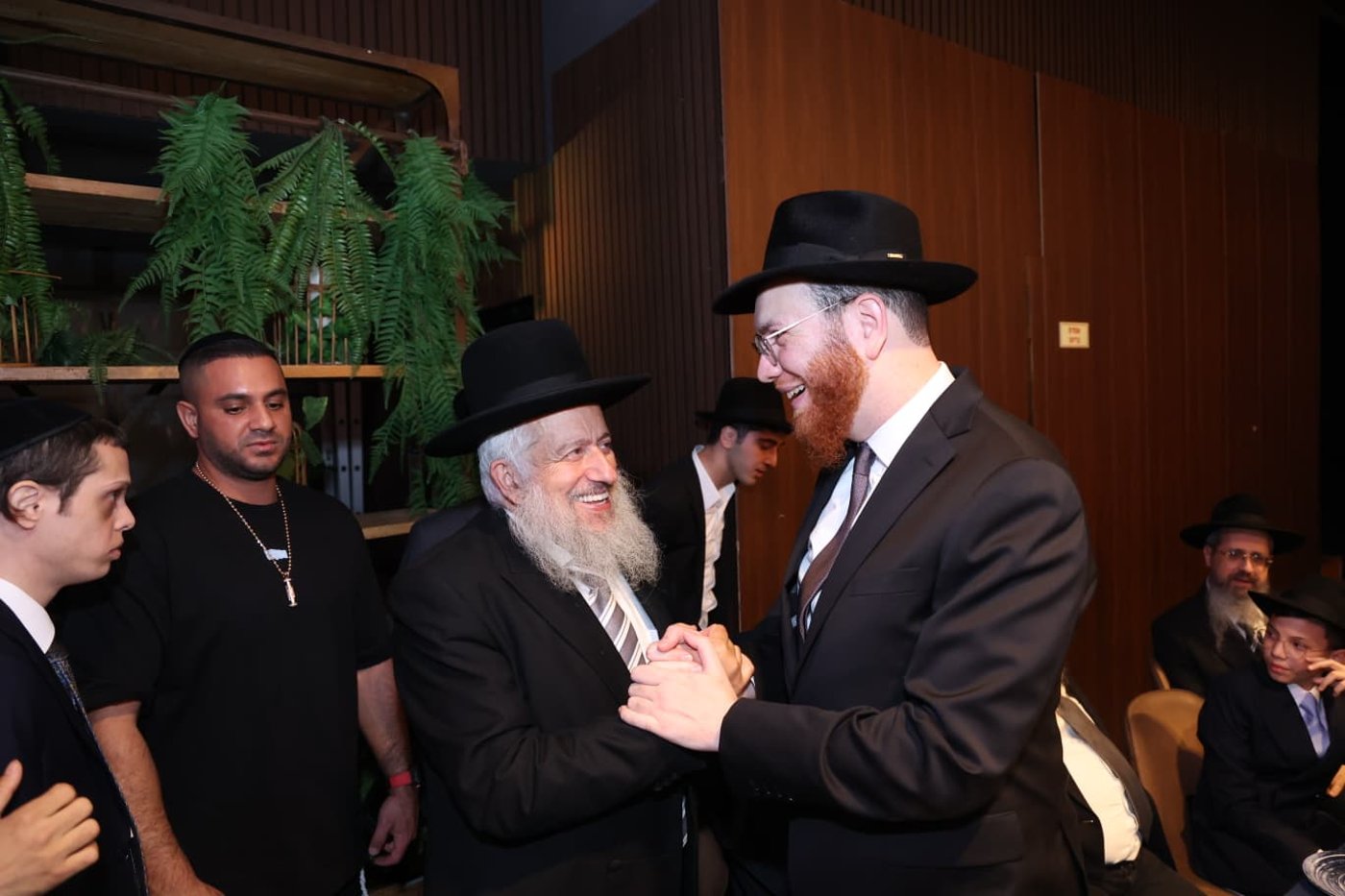 שמחת בר המצווה לבן הגר"י סיני