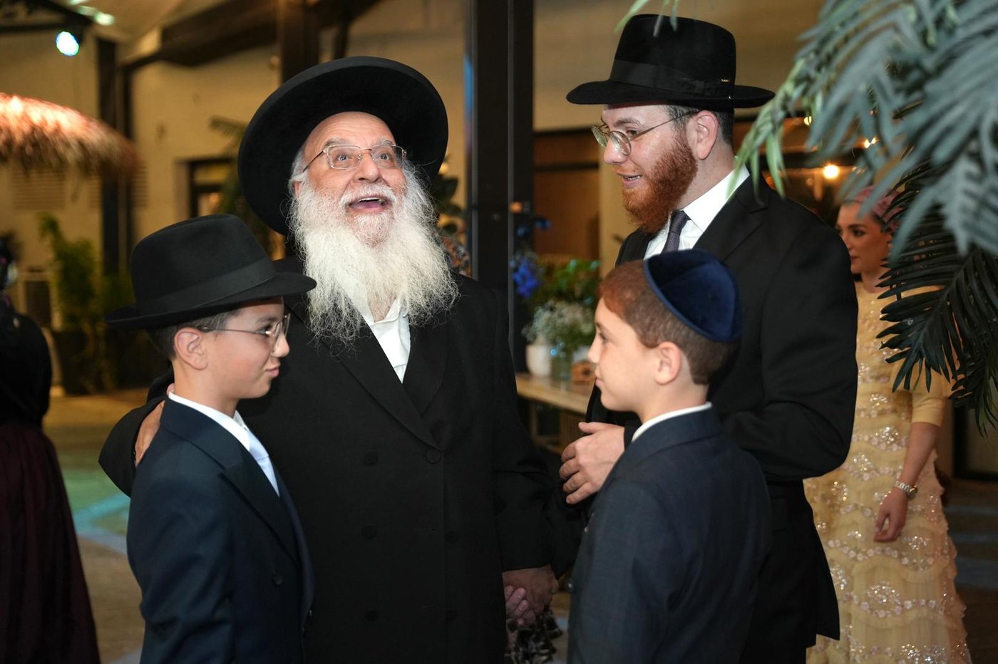 שמחת בר המצווה לבן הגר"י סיני