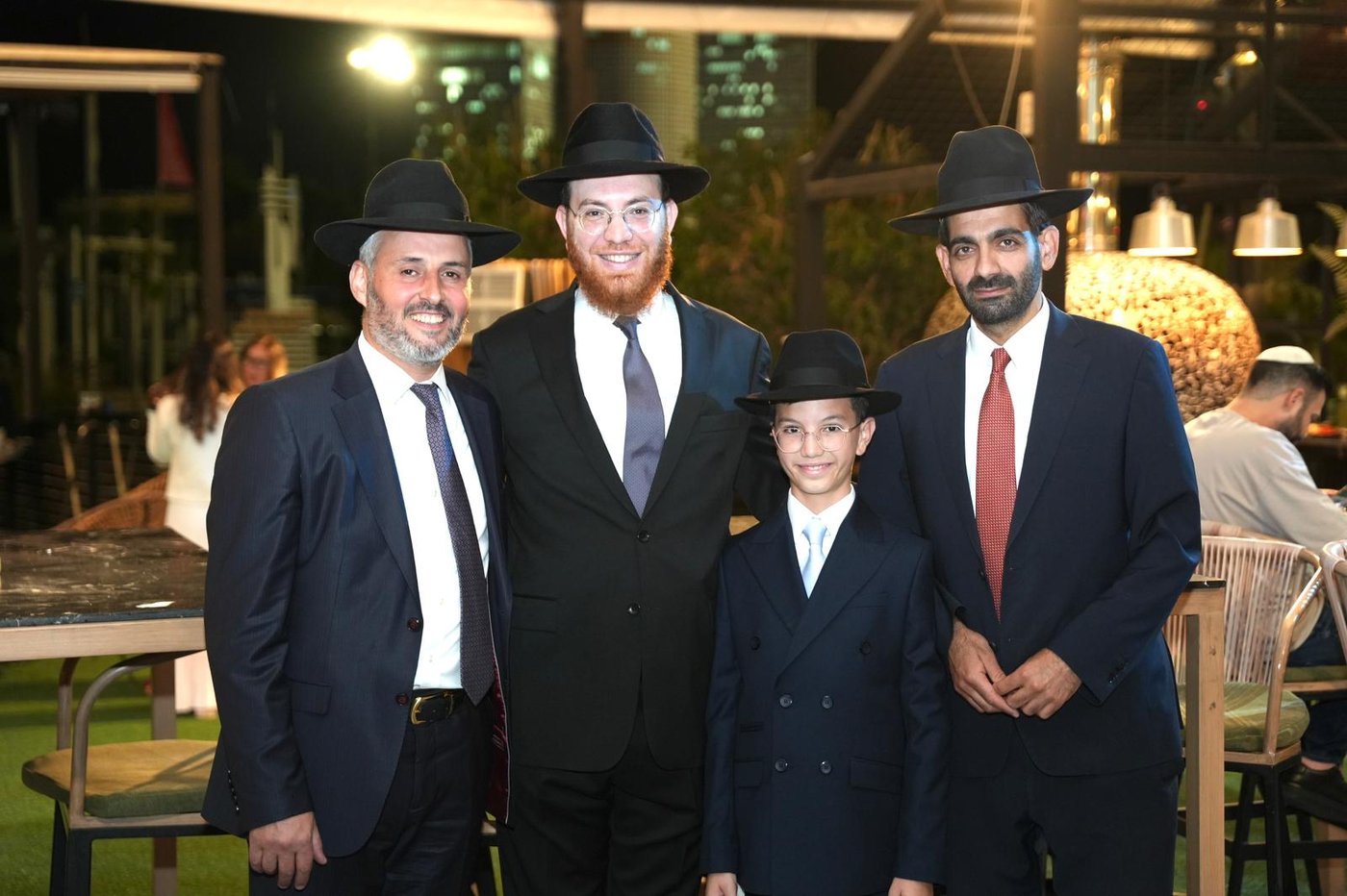 שמחת בר המצווה לבן הגר"י סיני