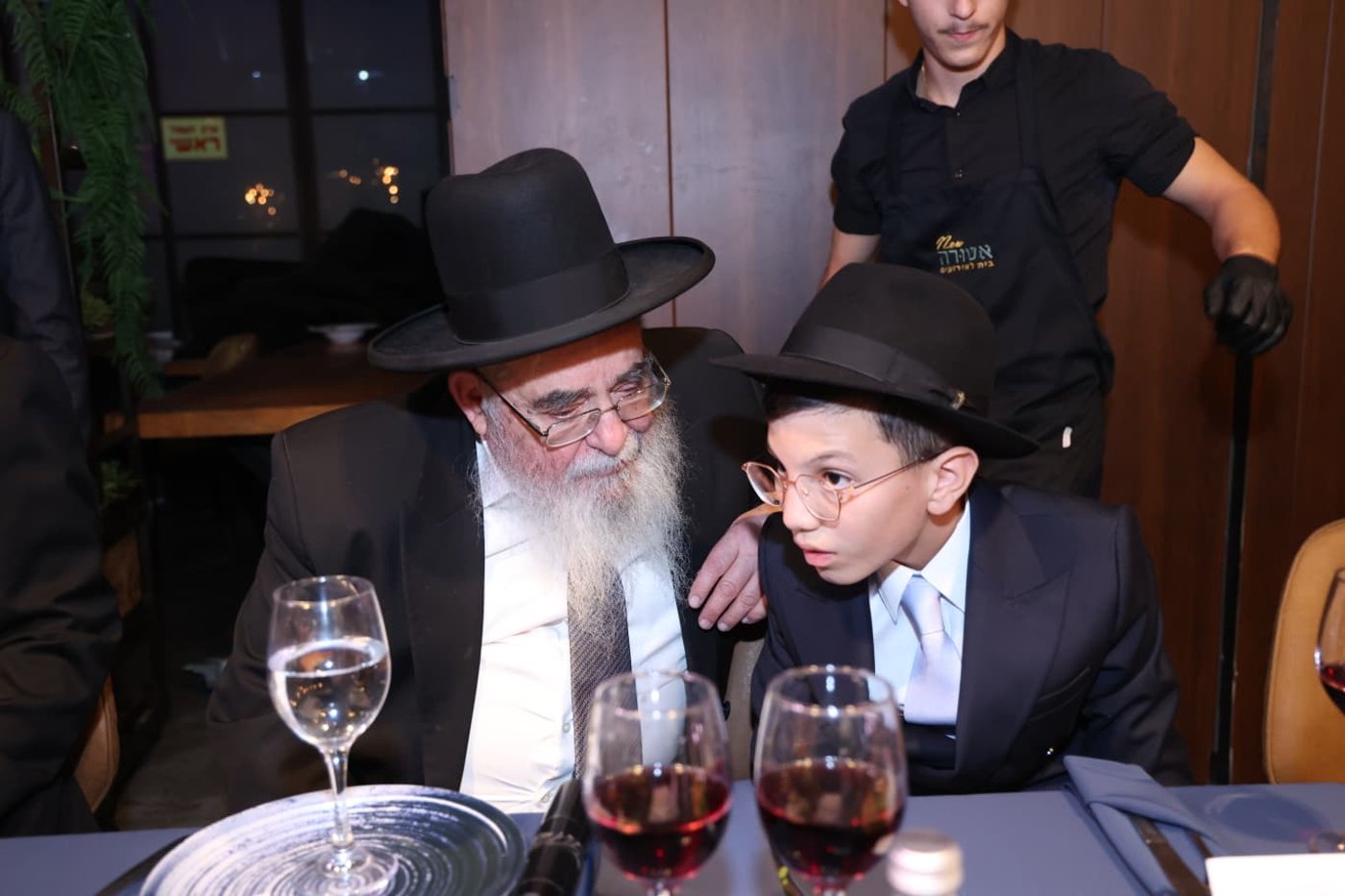 שמחת בר המצווה לבן הגר"י סיני