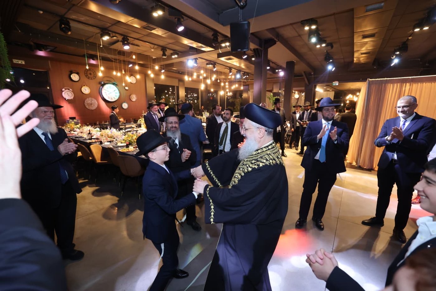 שמחת בר המצווה לבן הגר"י סיני